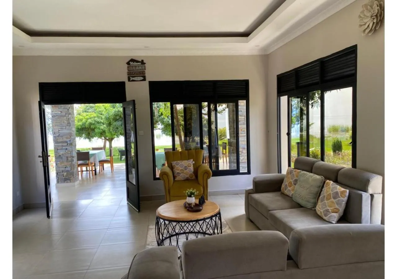 Seating area in Maravilla Kivu Eco Resort