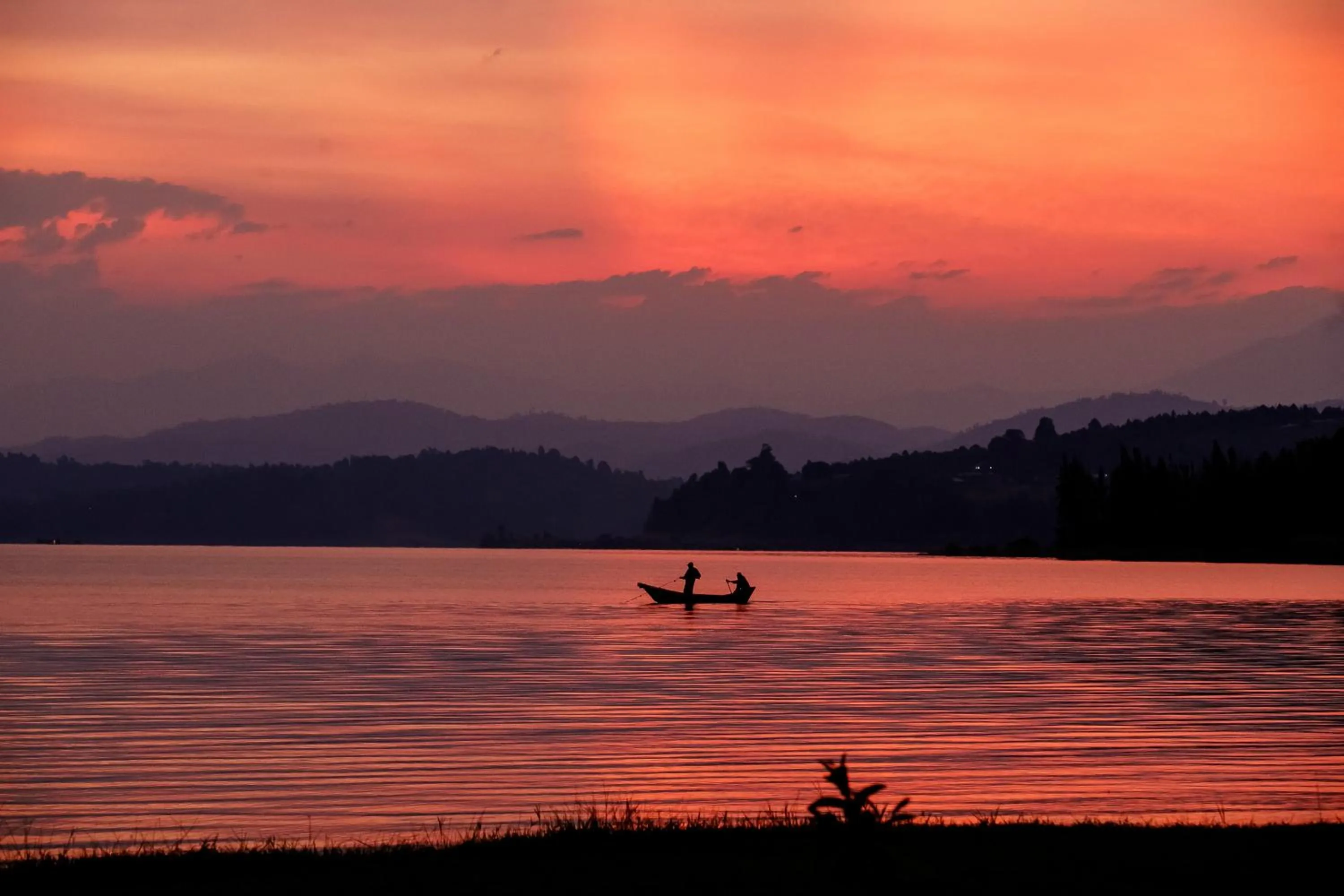 Lake view in Maravilla Kivu Eco Resort