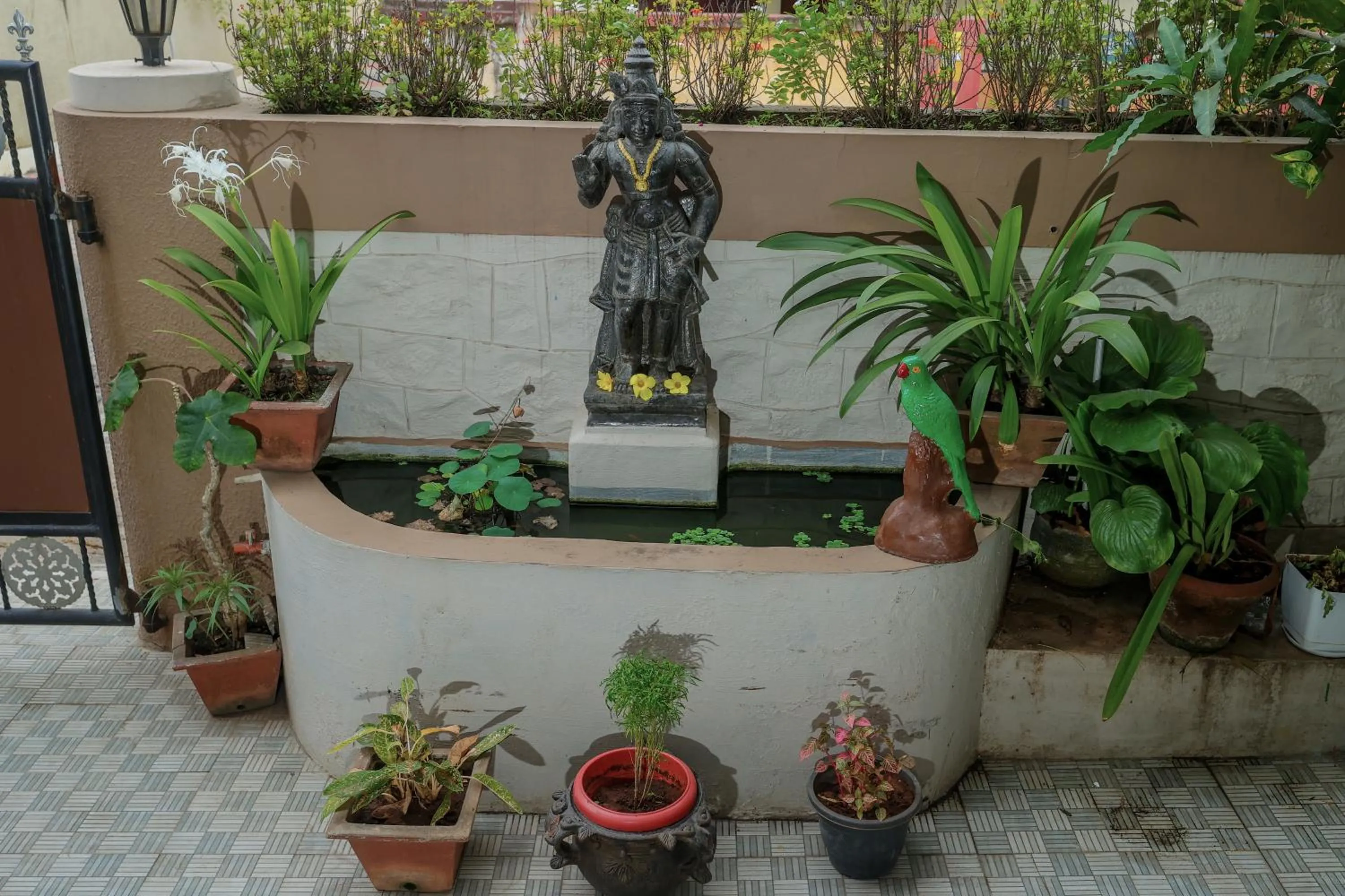 Garden in NALINAM HOMESTAY