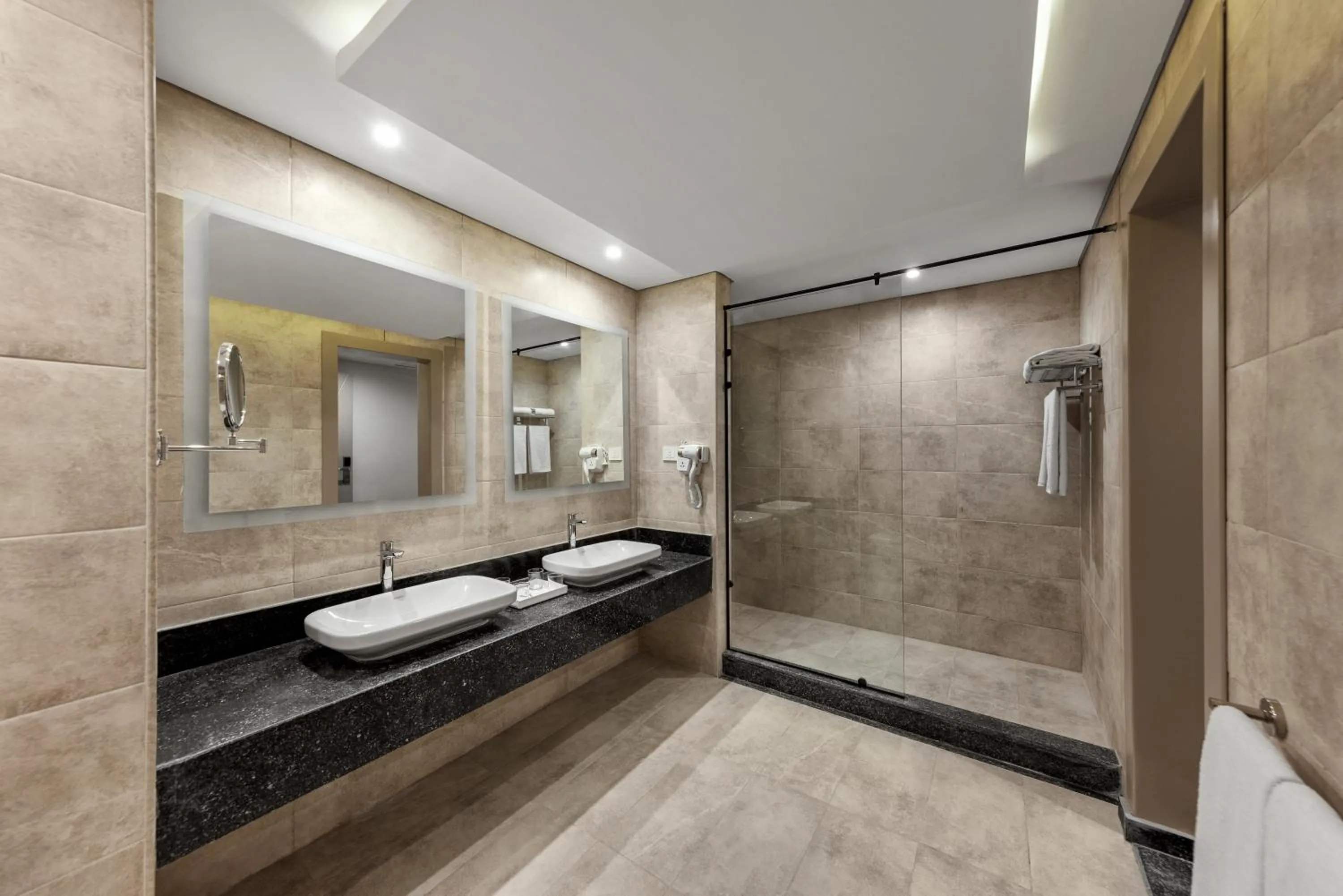 Bathroom in THE V Luxury Resort Sahl Hasheesh