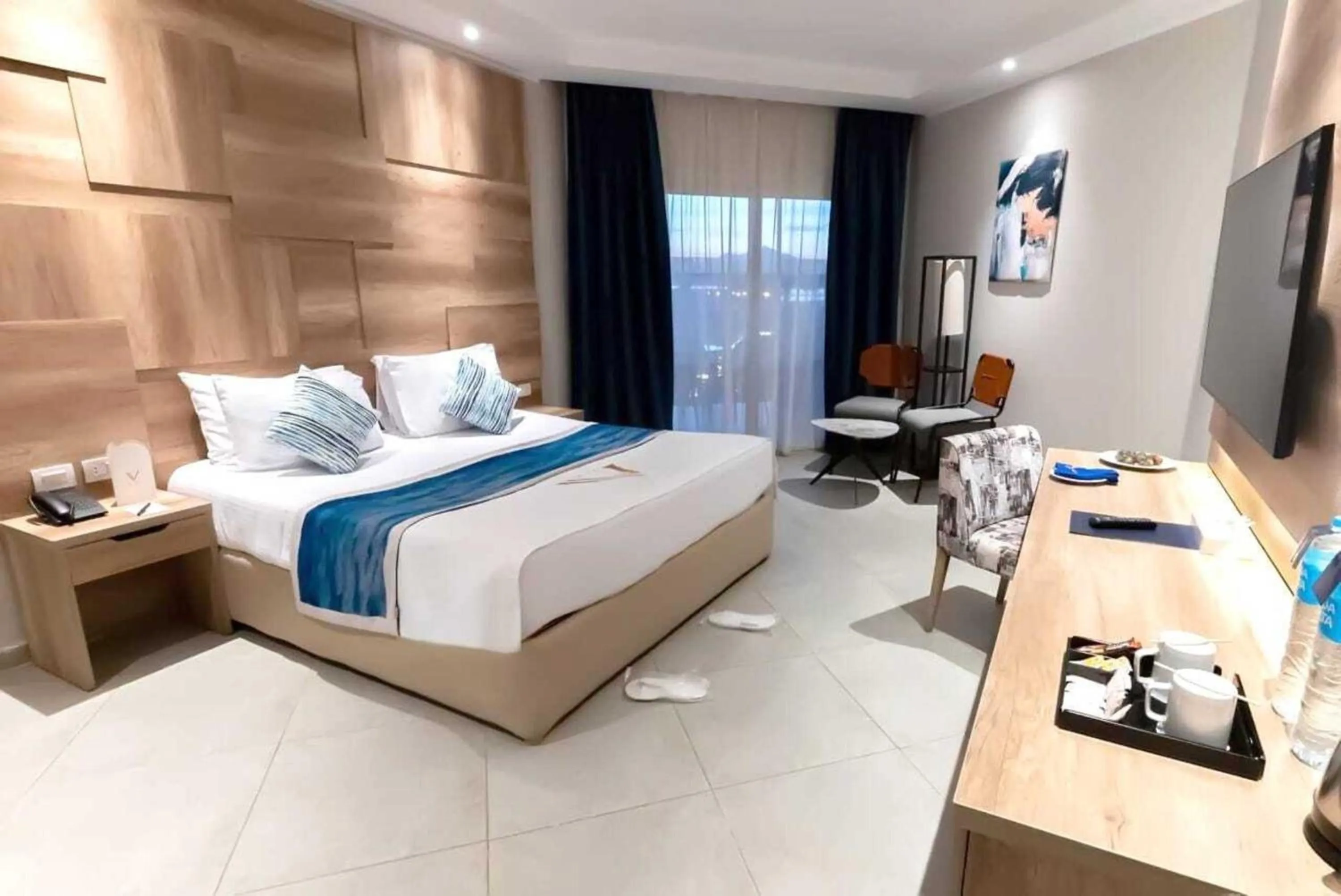 Bedroom, Bed in THE V Luxury Resort Sahl Hasheesh