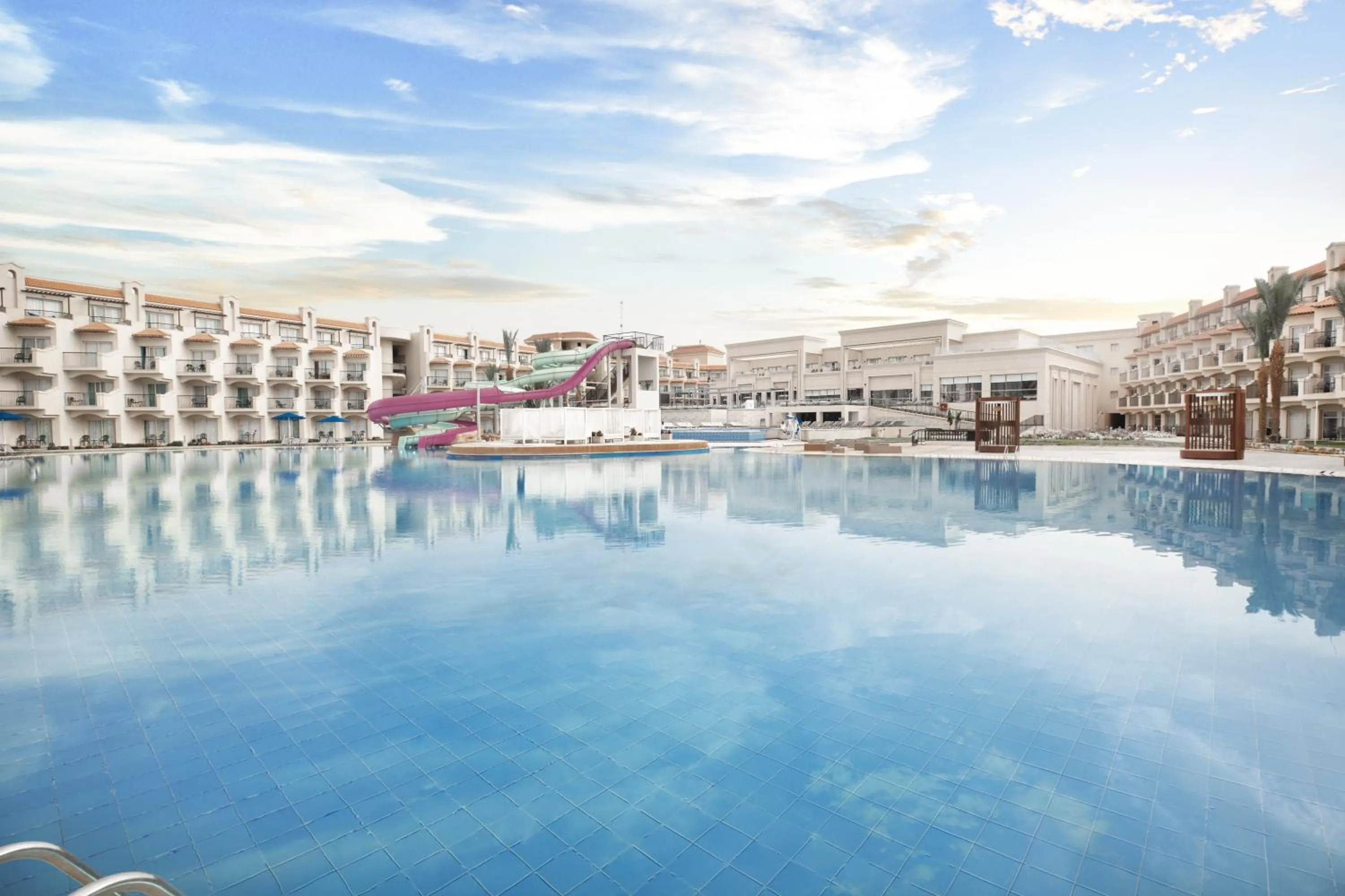 Aqua park in THE V Luxury Resort Sahl Hasheesh