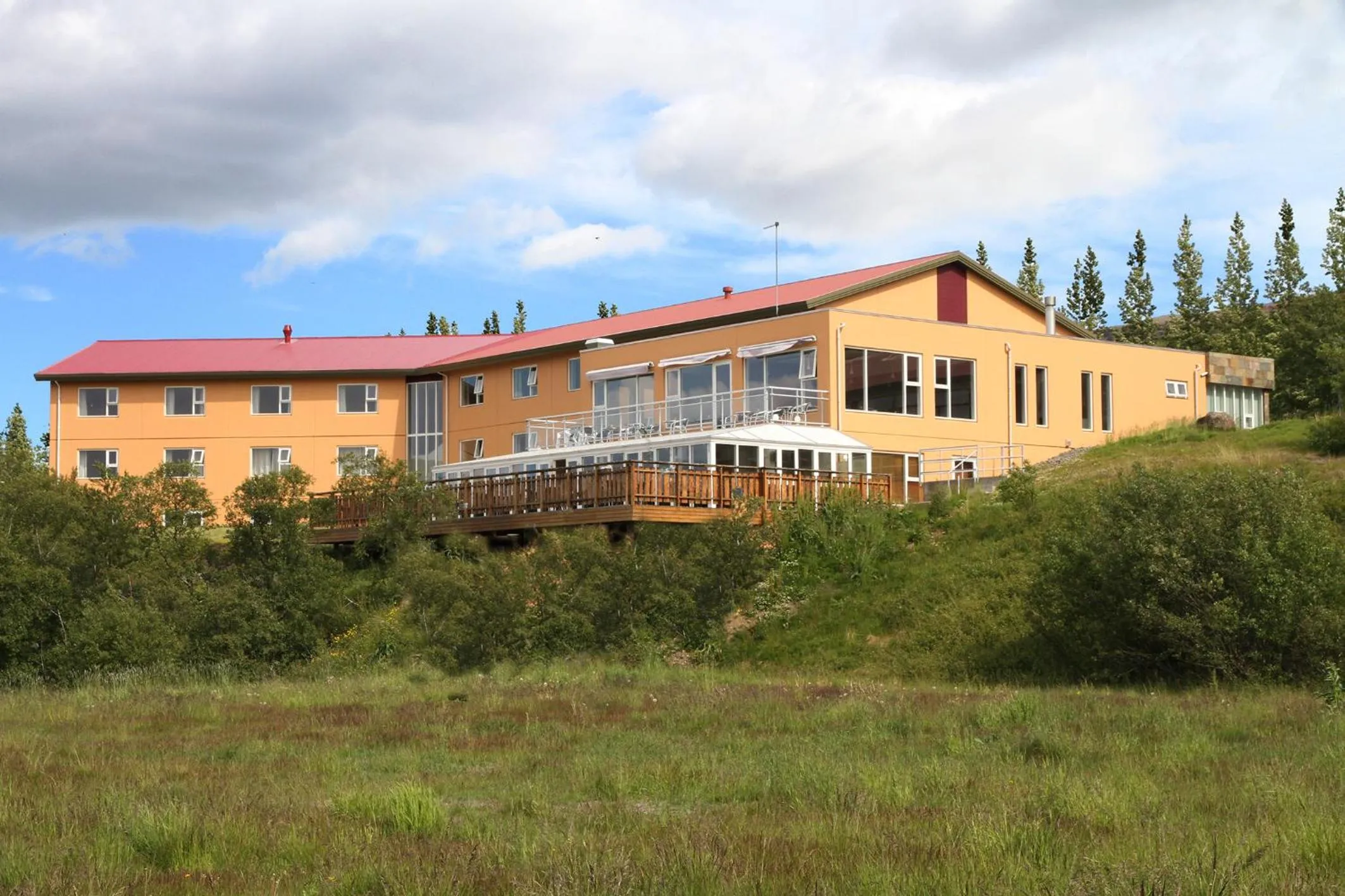 Property building in Hotel Hallormsstadur