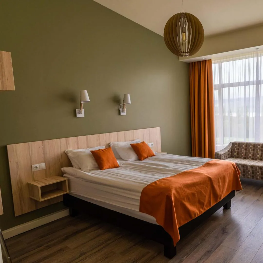 Bed in Hotel Hallormsstadur