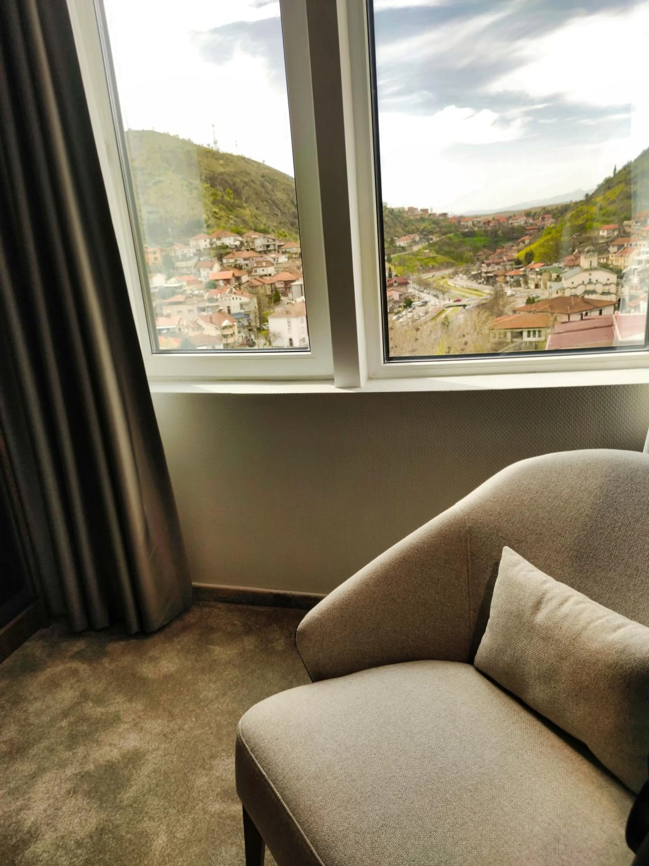 Seating area in Oaza Hotel