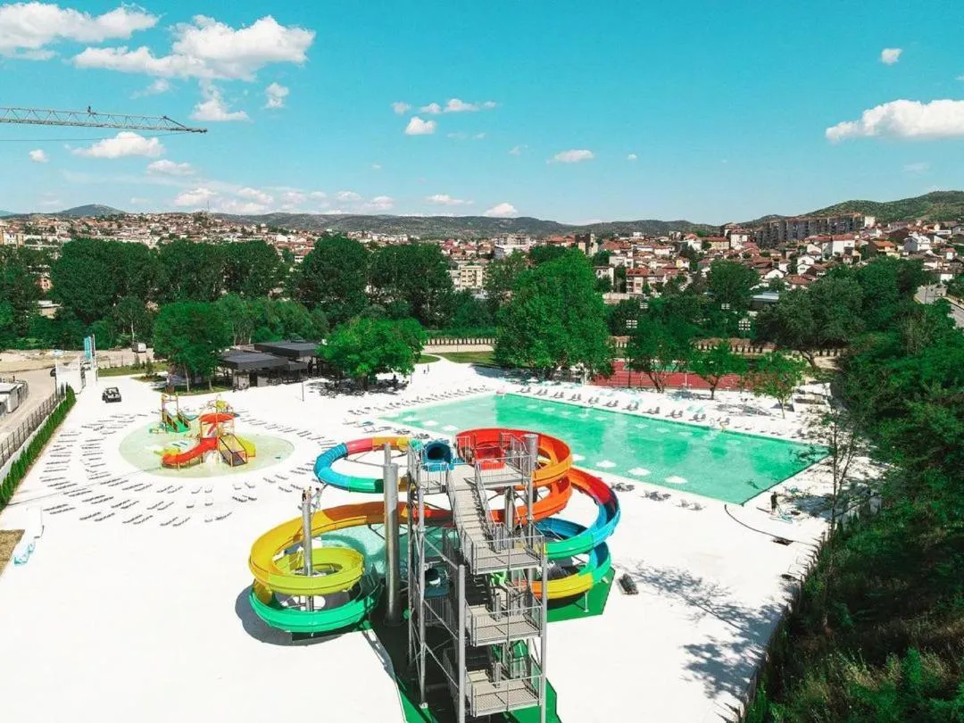 Aqua park in Oaza Hotel