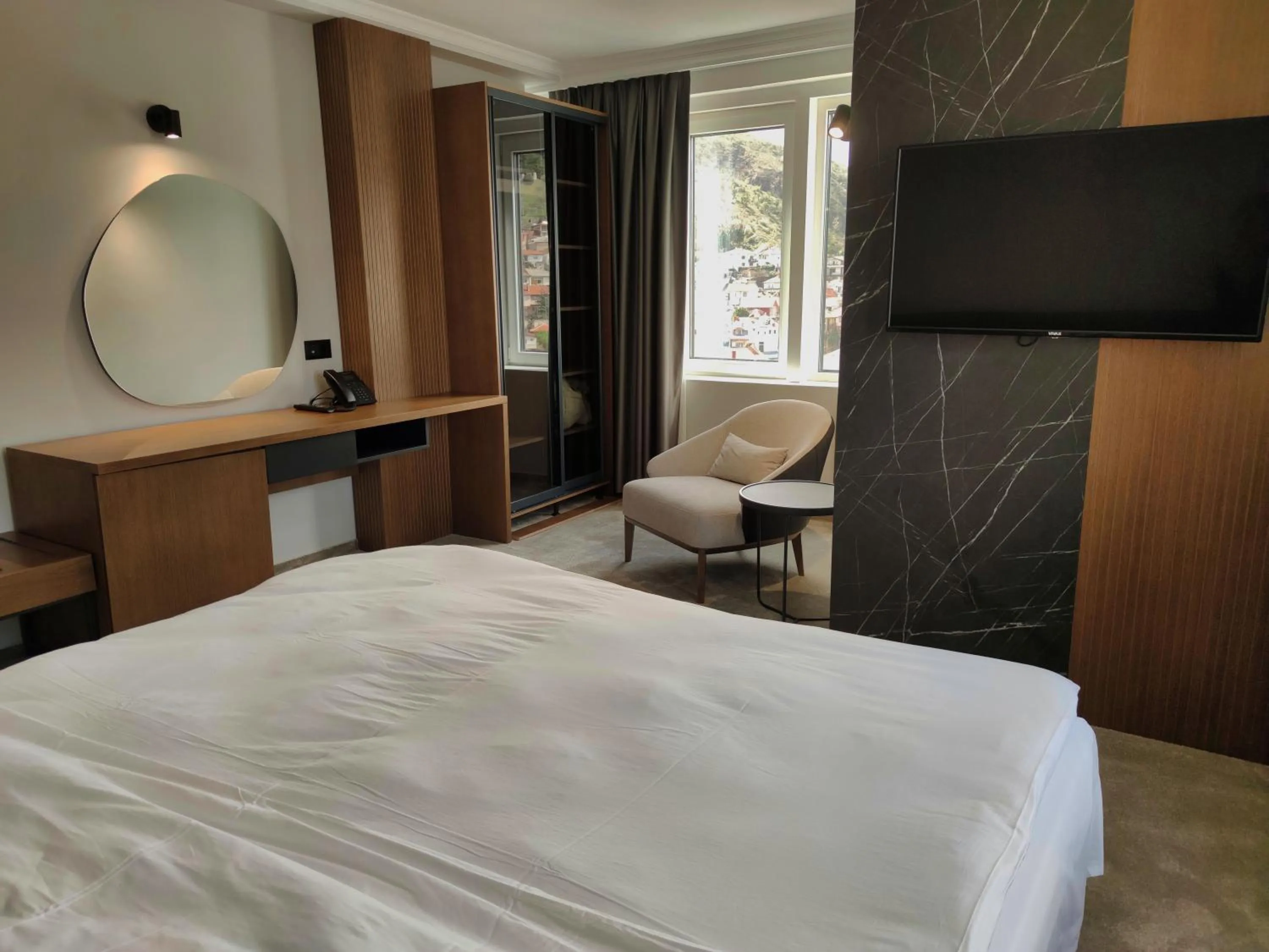 TV and multimedia, Bed in Oaza Hotel