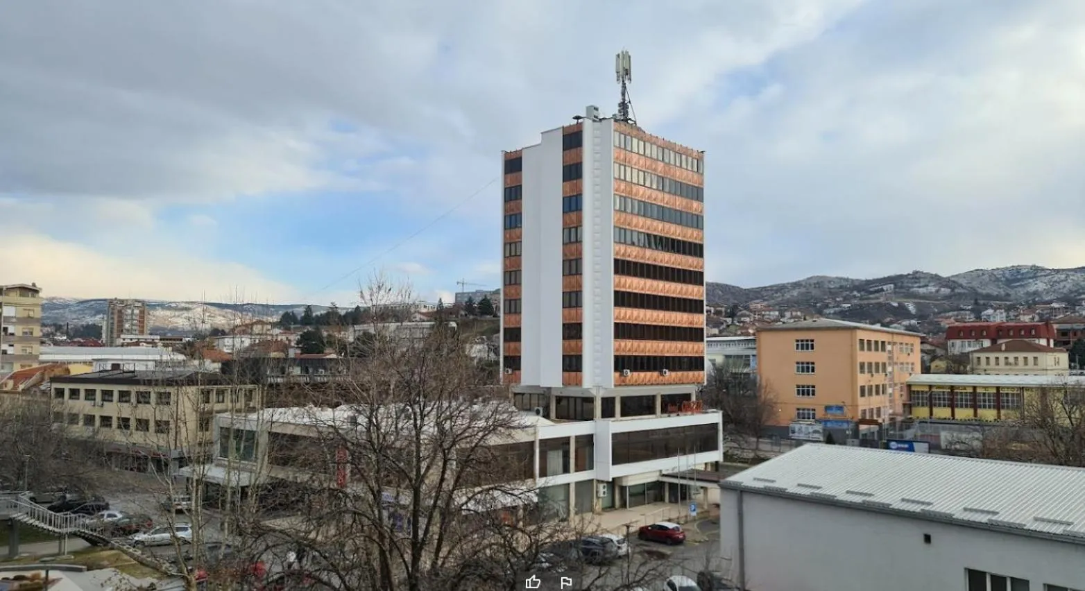 Bird's eye view in Oaza Hotel