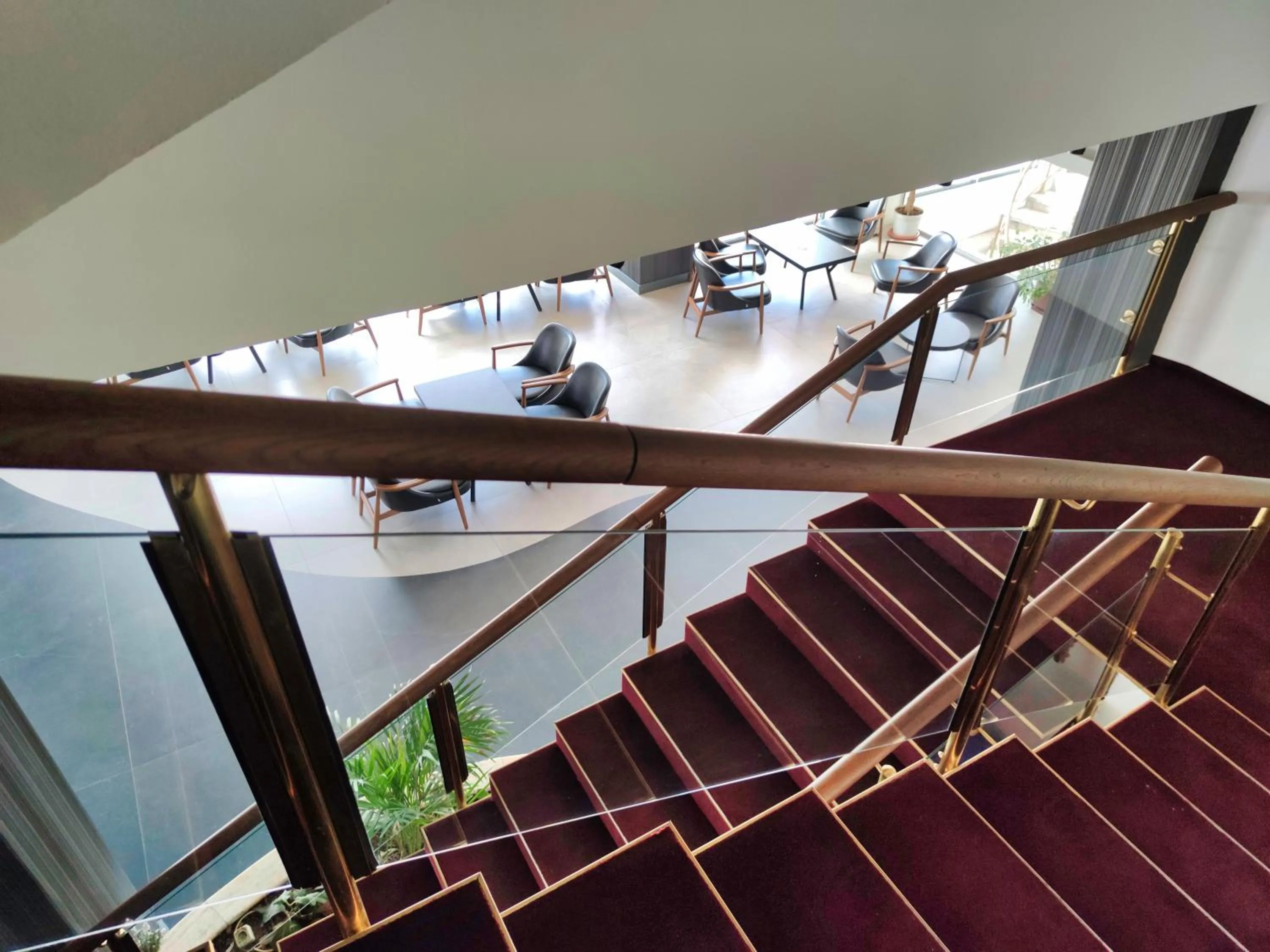 Seating area in Oaza Hotel