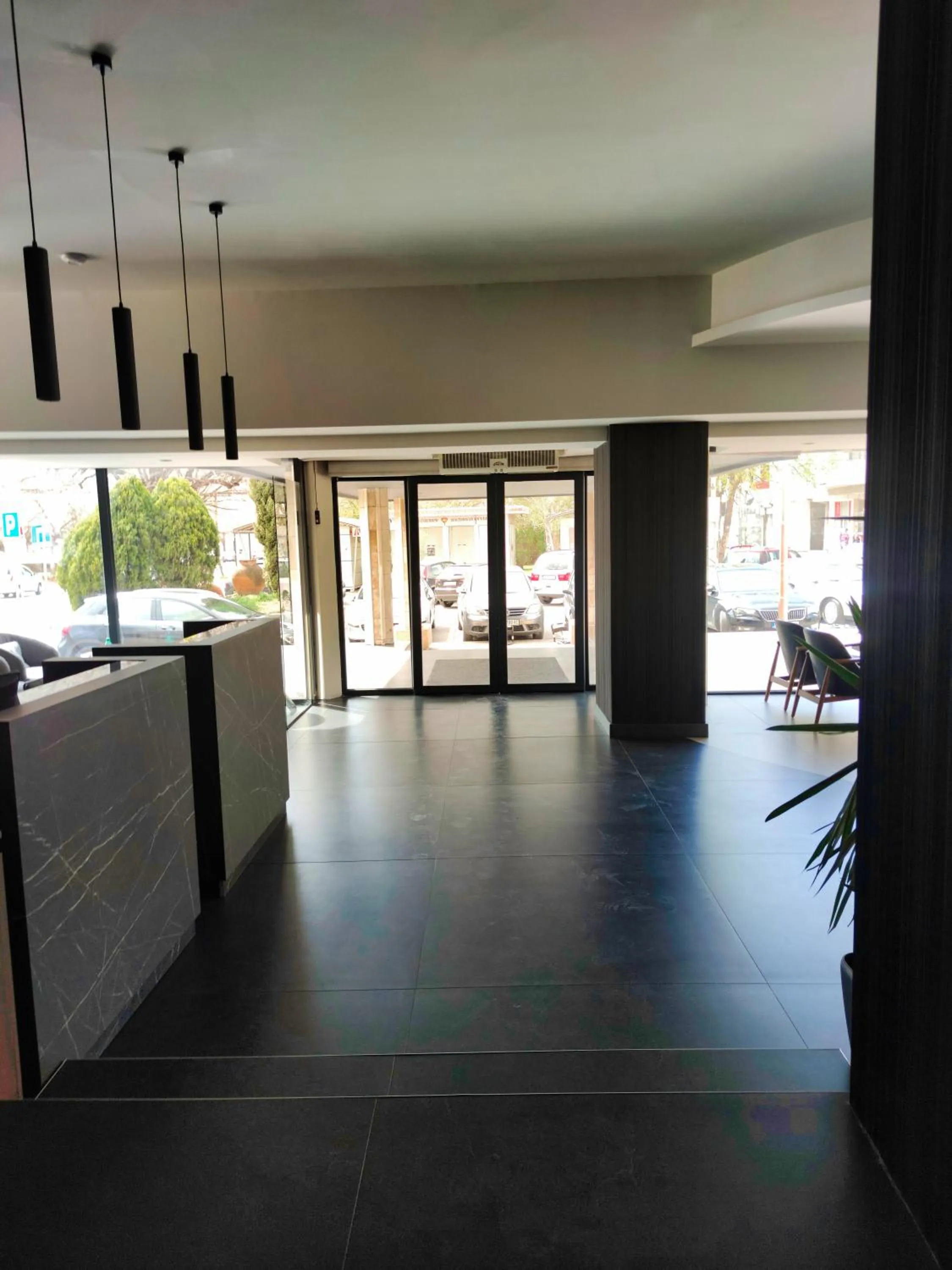 Seating area in Oaza Hotel