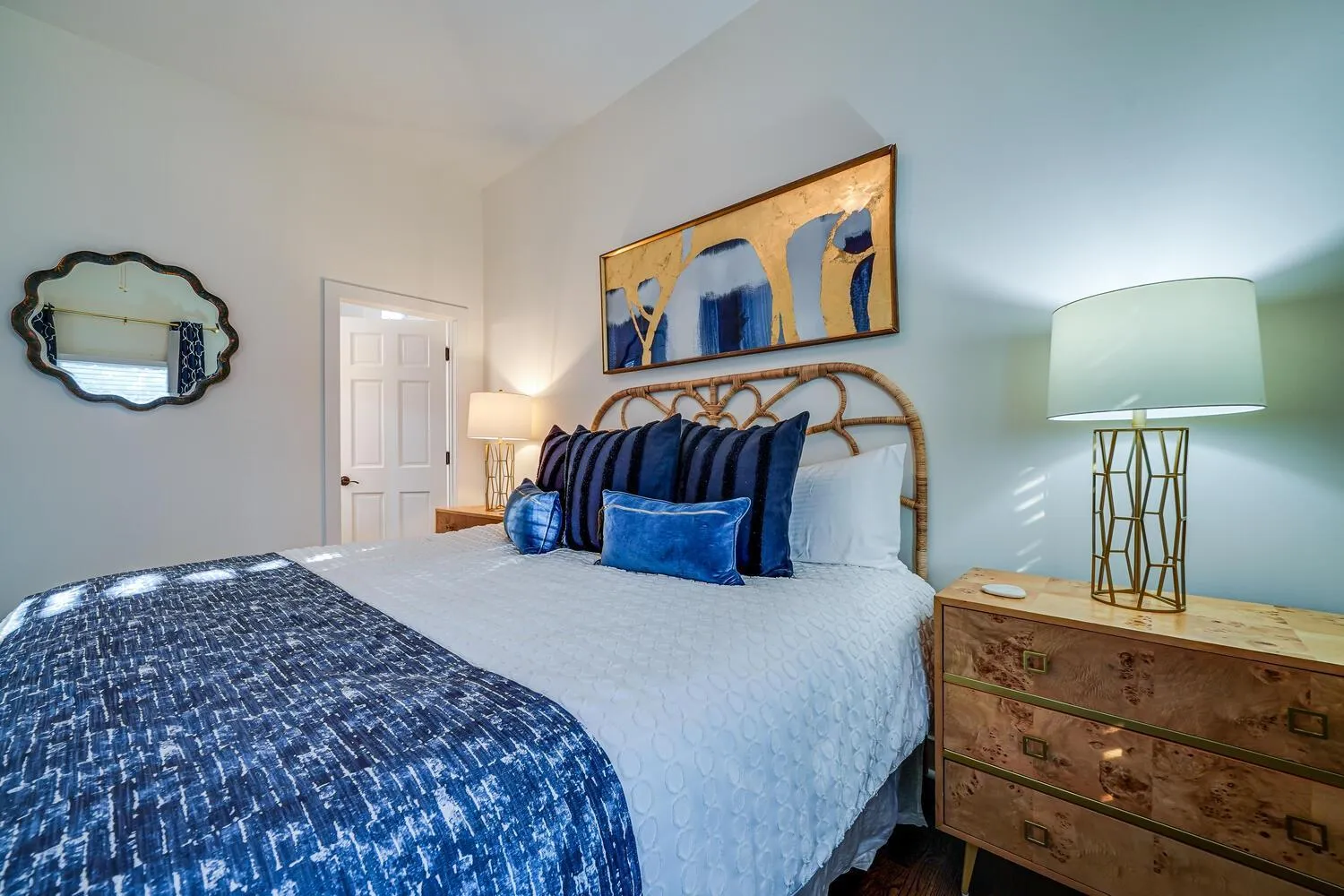 Bedroom, Bed in Seaside Cottage 81 - Pristine Grand Pavilion Home Pool Pass