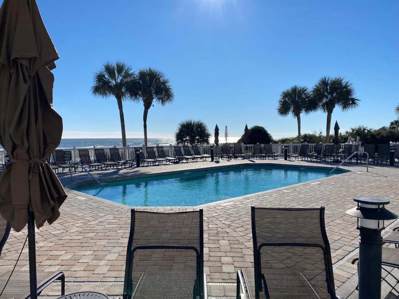 Swimming pool in Seaside Cottage 81 - Pristine Grand Pavilion Home Pool Pass