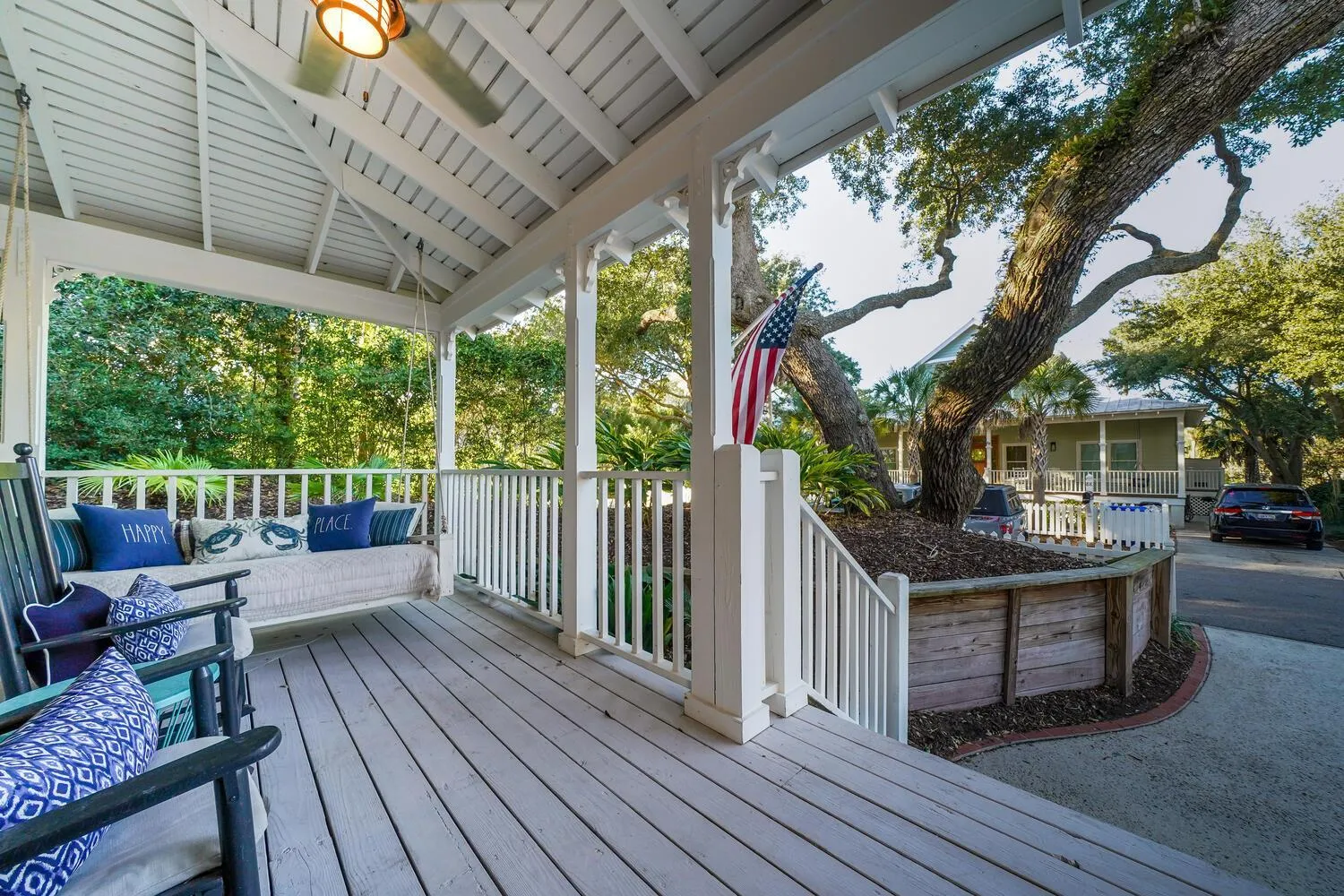 Balcony/Terrace in Seaside Cottage 81 - Pristine Grand Pavilion Home Pool Pass