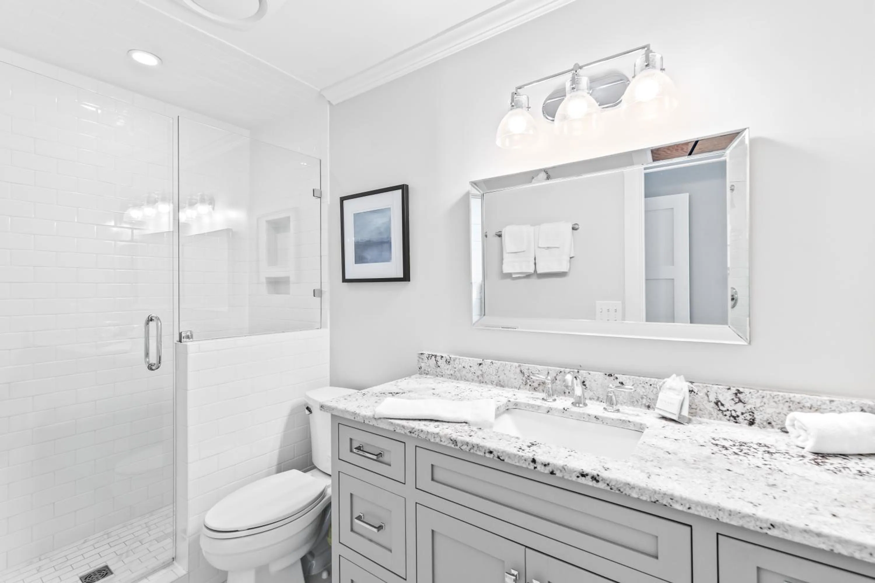 Bathroom in Beach Club Villa 31 - Luxurious Oceanfront - Beach Walkout