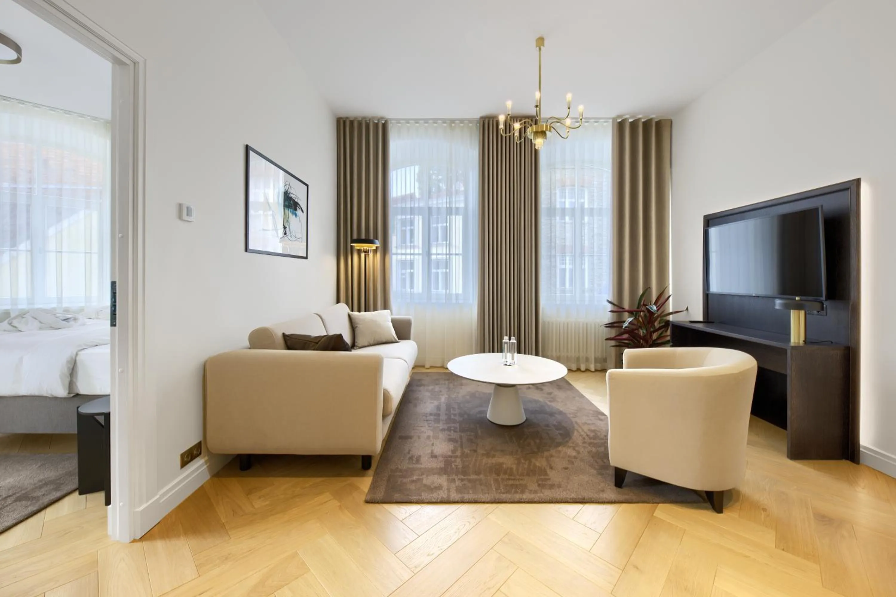 TV and multimedia, Bed in Nunne Boutique Hotel