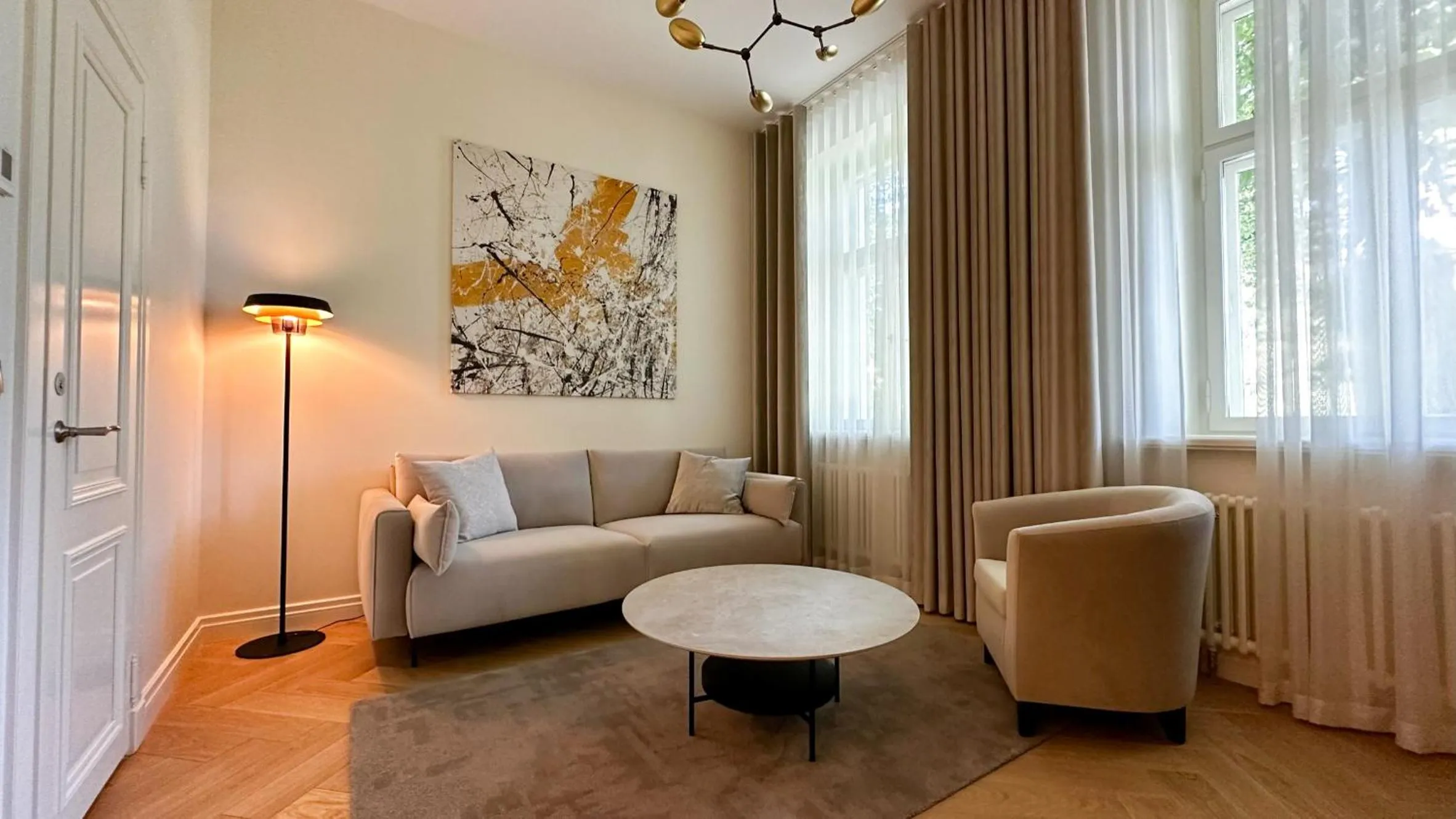 Living room in Nunne Boutique Hotel