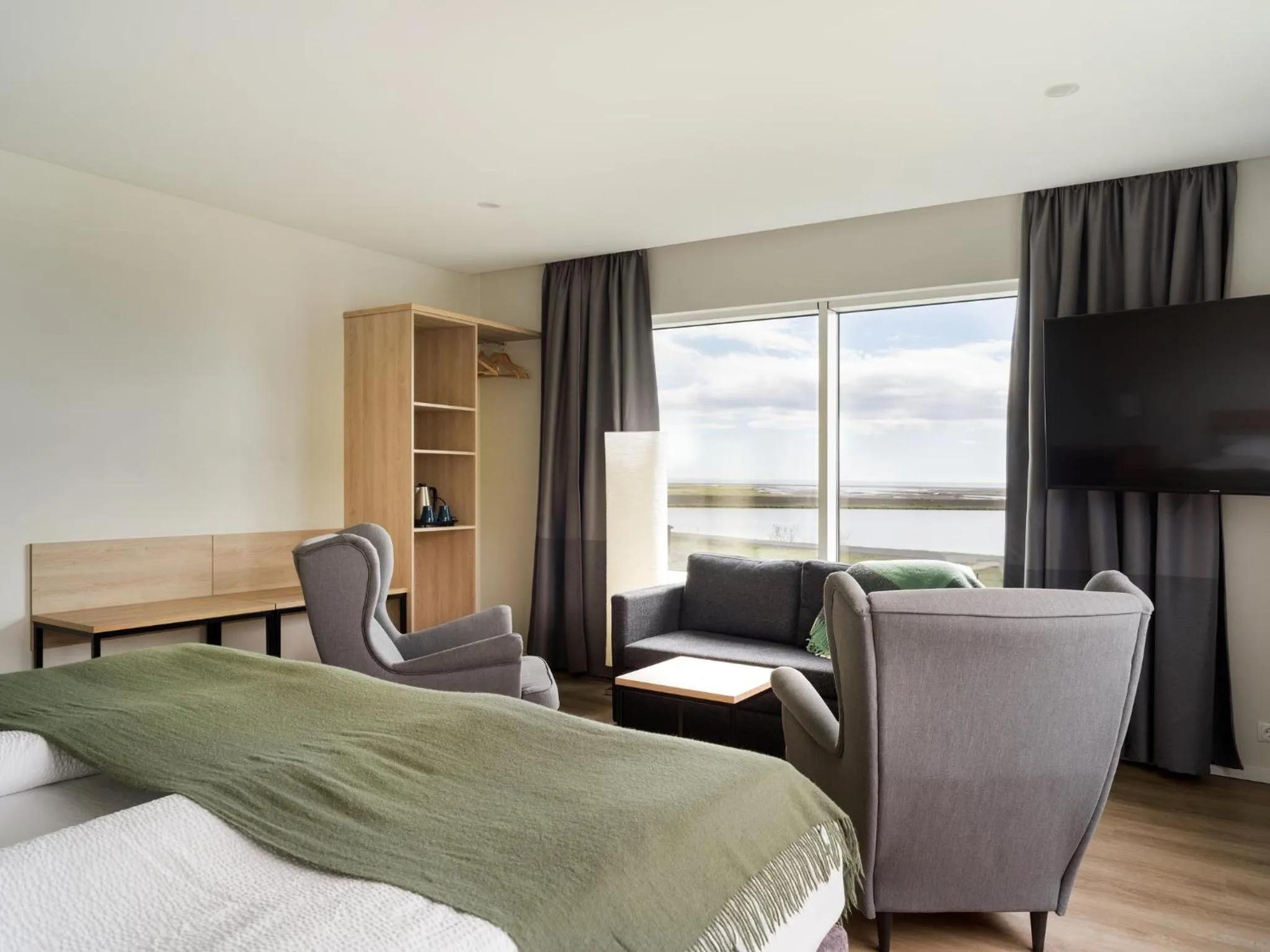 Bedroom, Bed in Hotel Katla by Keahotels