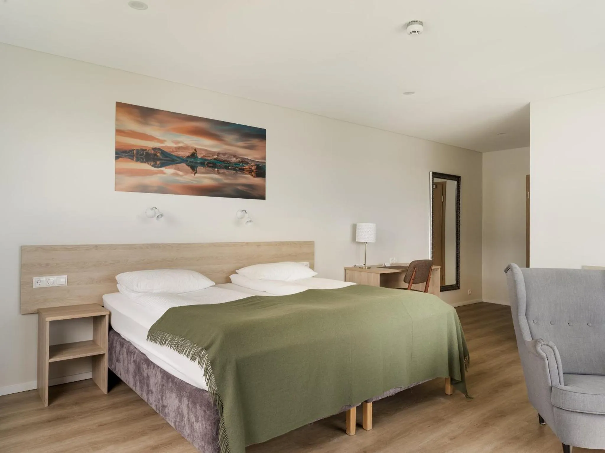 Bedroom, Bed in Hotel Katla by Keahotels