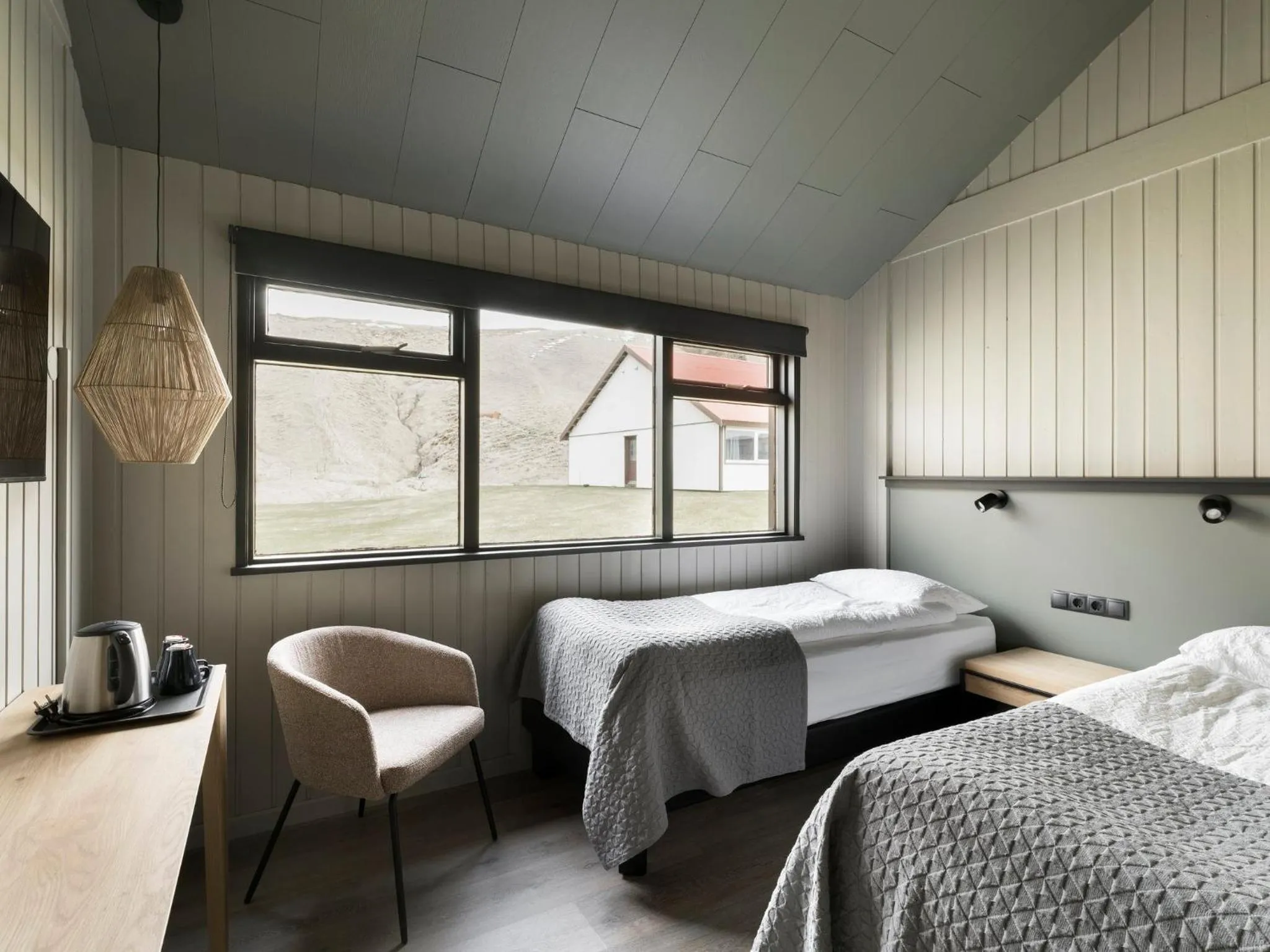 Bedroom, Bed in Hotel Katla by Keahotels
