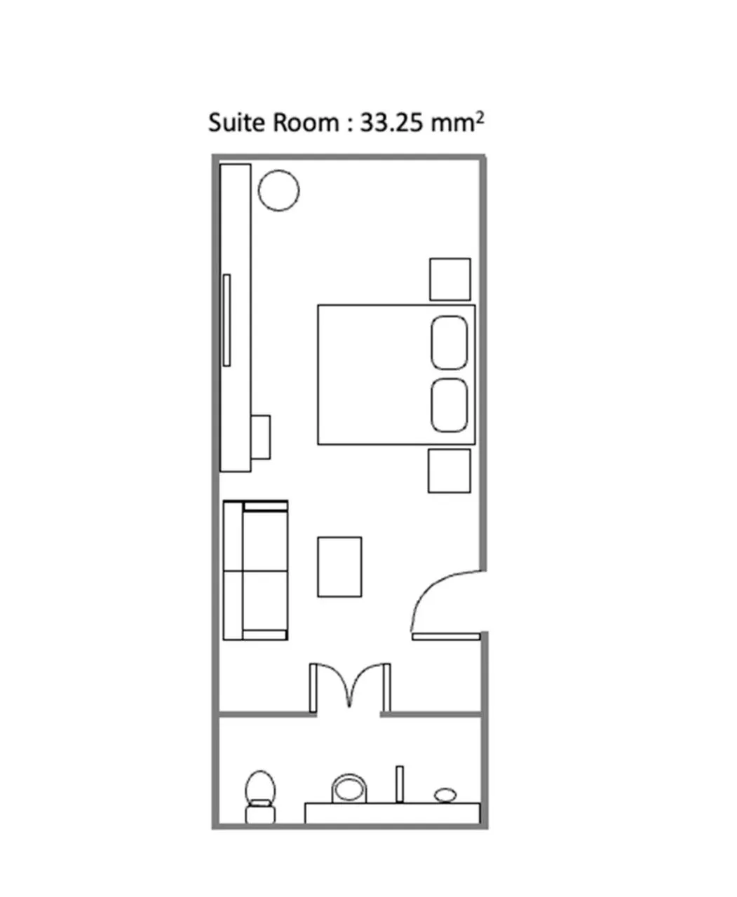 Floor plan in River Home Bangkok