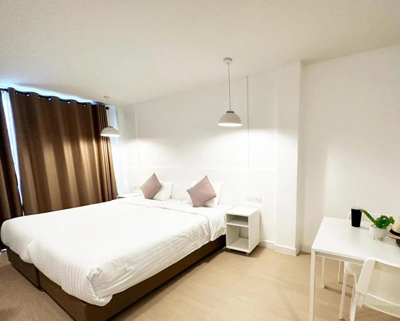 Bed in River Home Bangkok