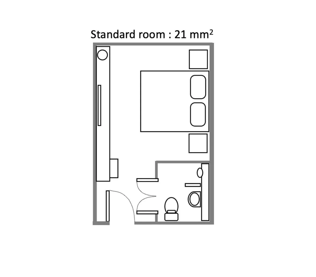 Floor plan in River Home Bangkok