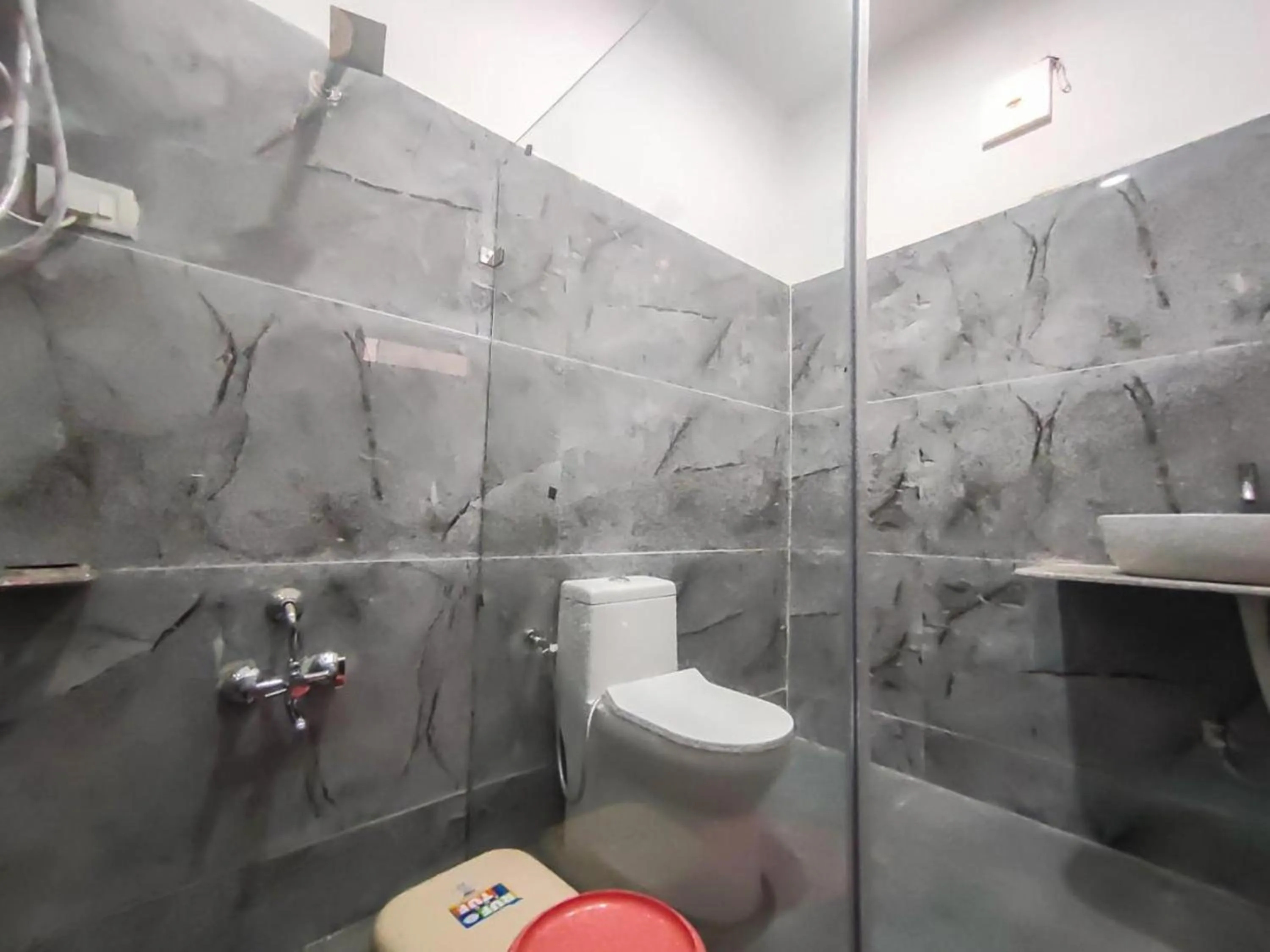 Shower in Vasant Vihar Resort