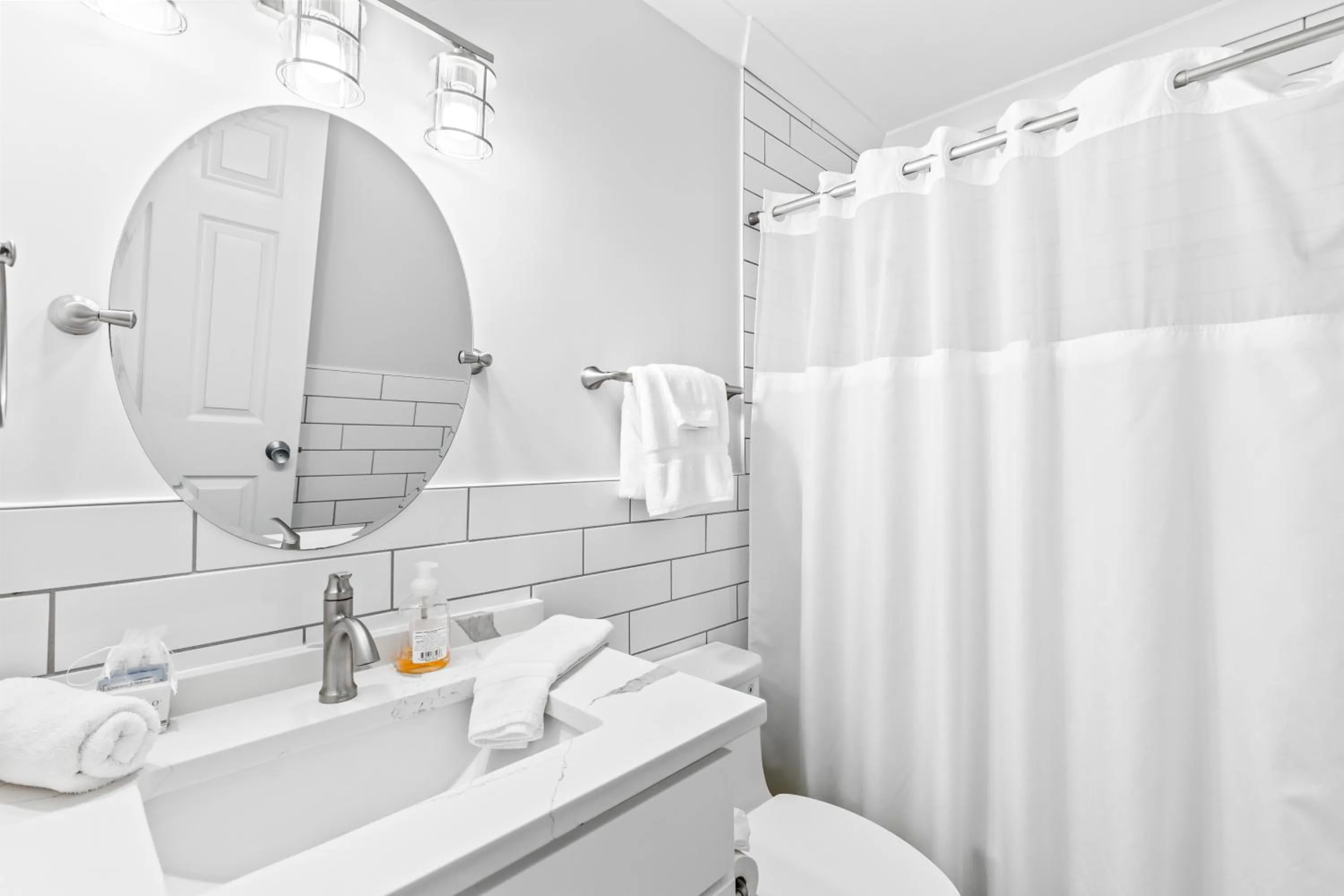 Bathroom in Beach Club Villa 32 - Newly Renovated! Direct Oceanfront