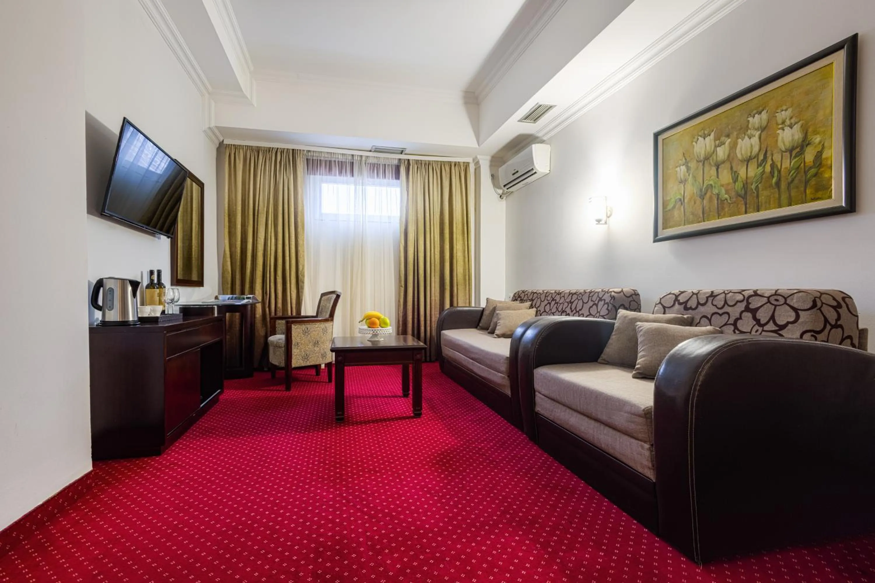 Bed in Garni Hotel Planeta Inn