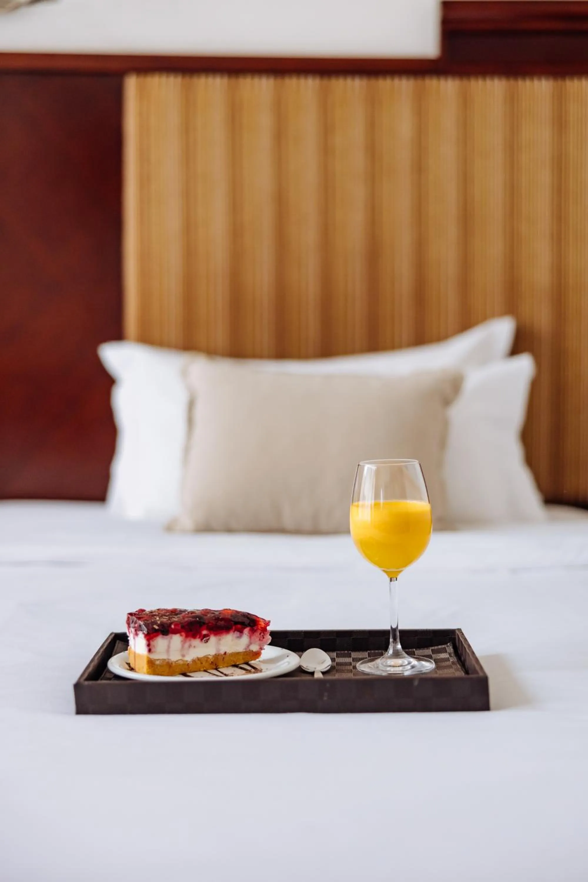 Bed in Garni Hotel Planeta Inn