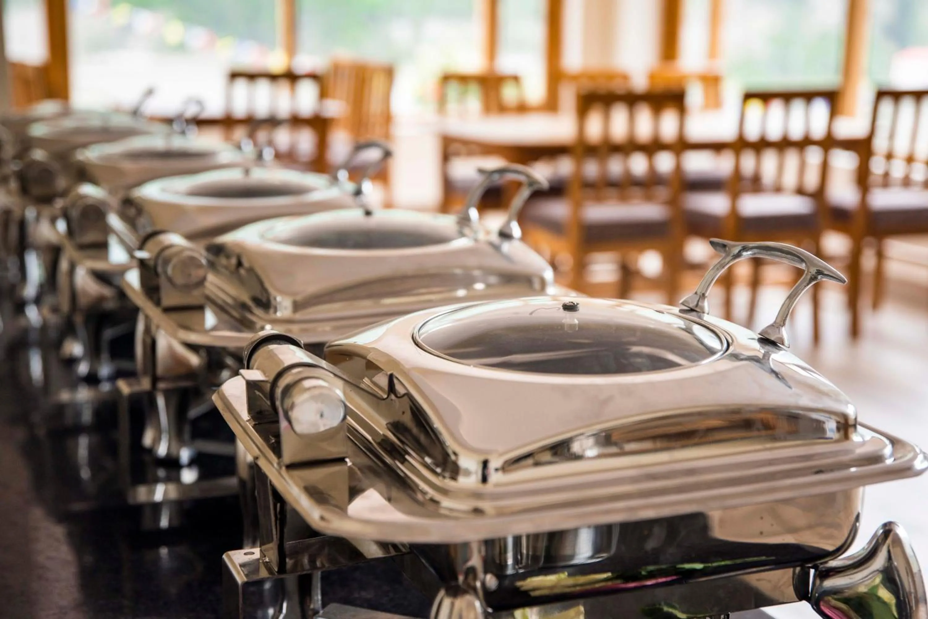 Restaurant/places to eat in The Kamru Riverside Camps and Resorts