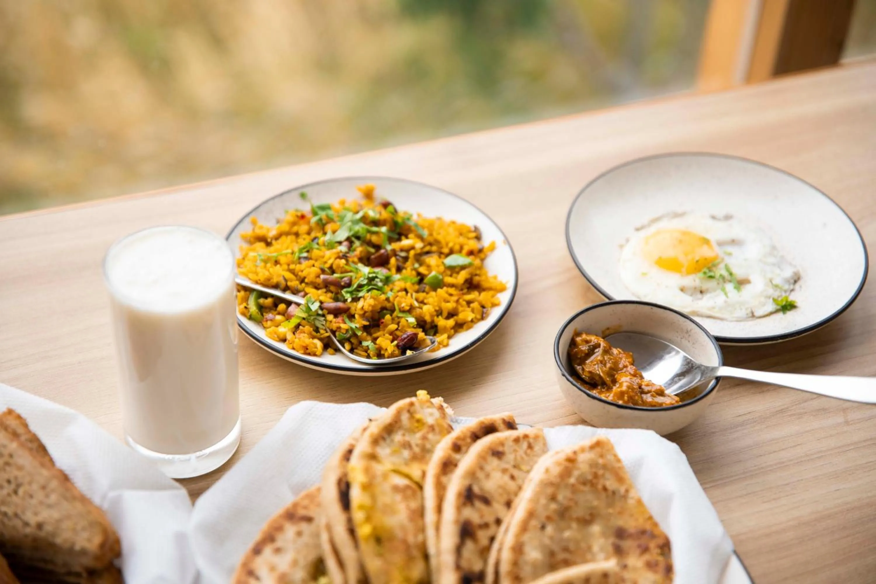 Food and drinks in The Kamru Riverside Camps and Resorts