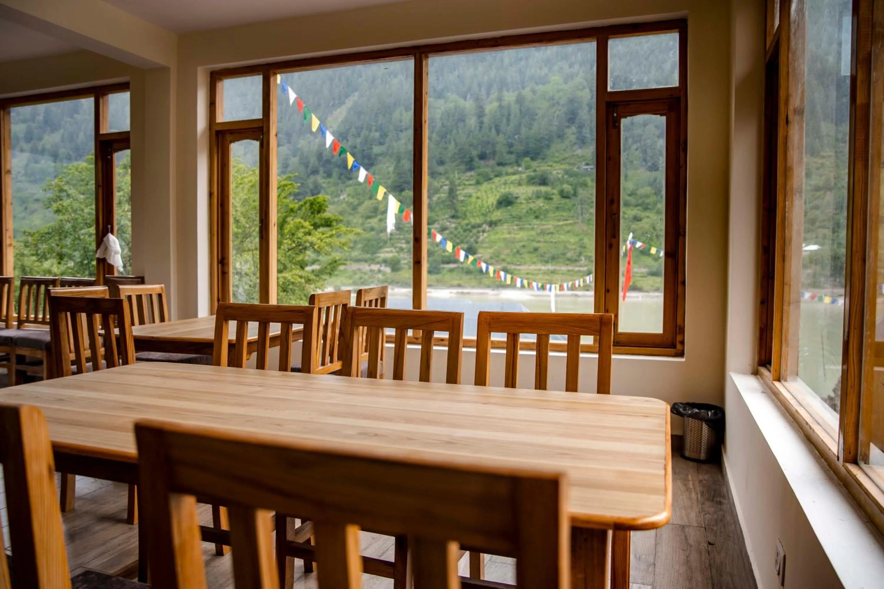 Dining area in The Kamru Riverside Camps and Resorts