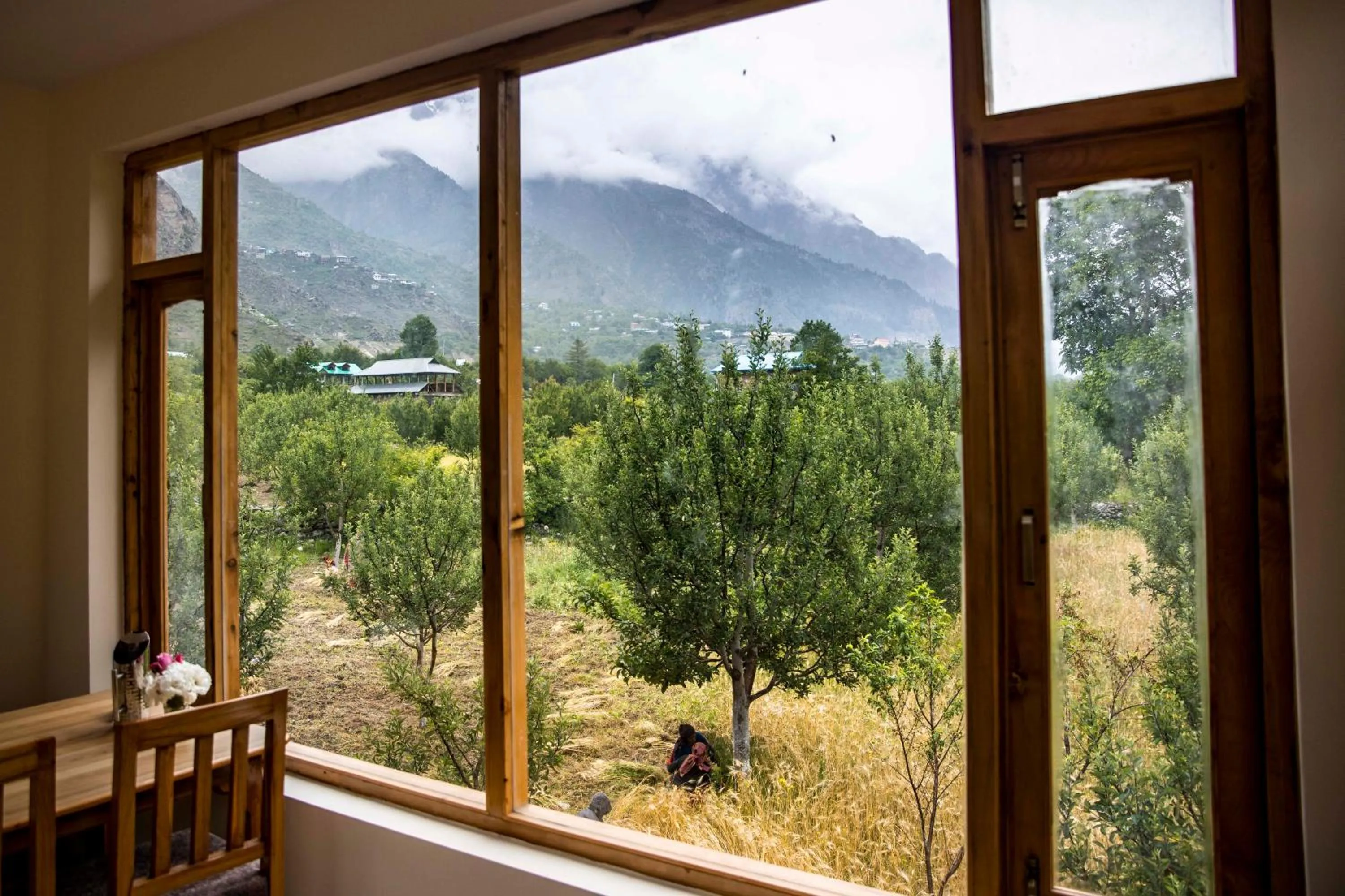 Mountain view in The Kamru Riverside Camps and Resorts