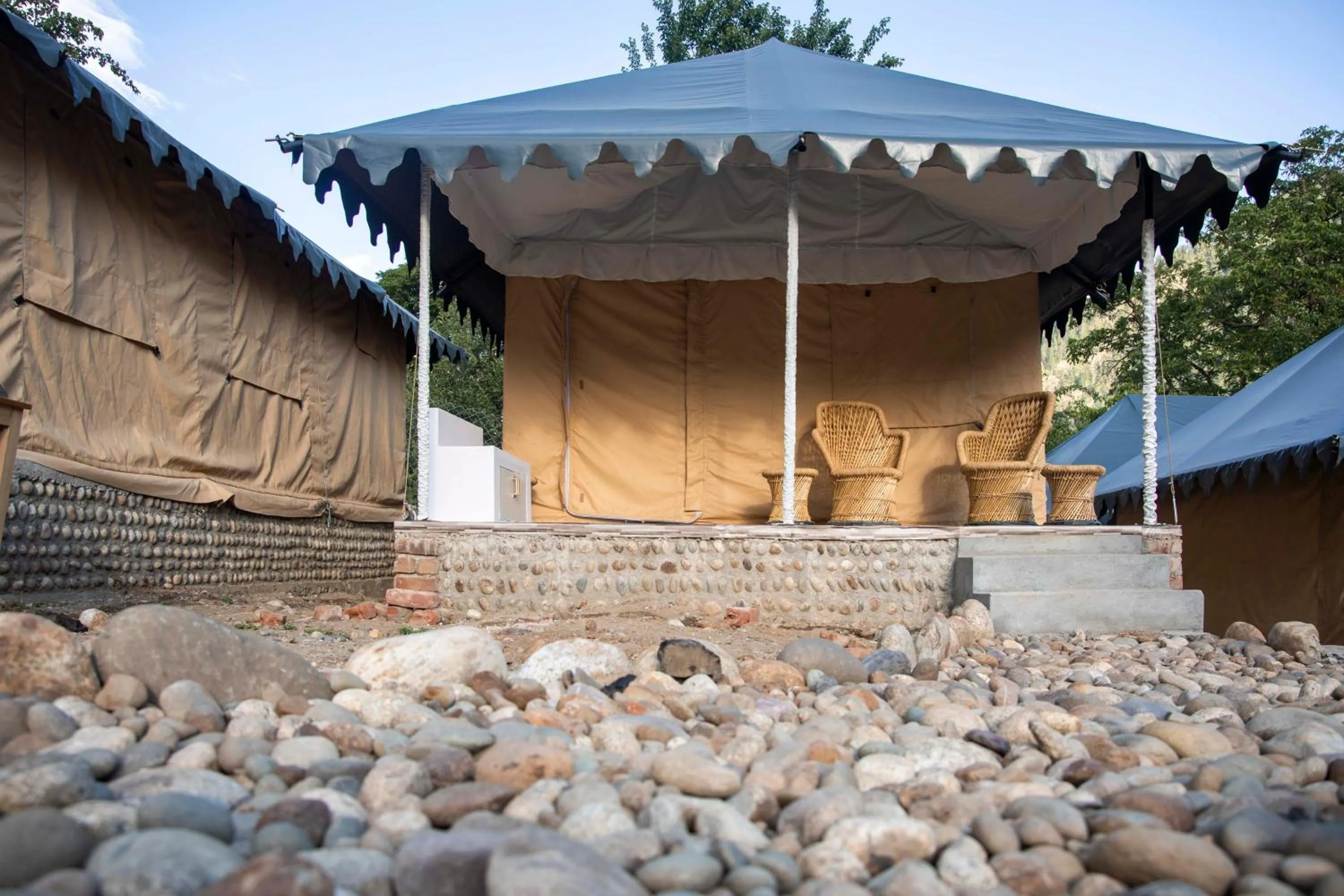 Property building in The Kamru Riverside Camps and Resorts