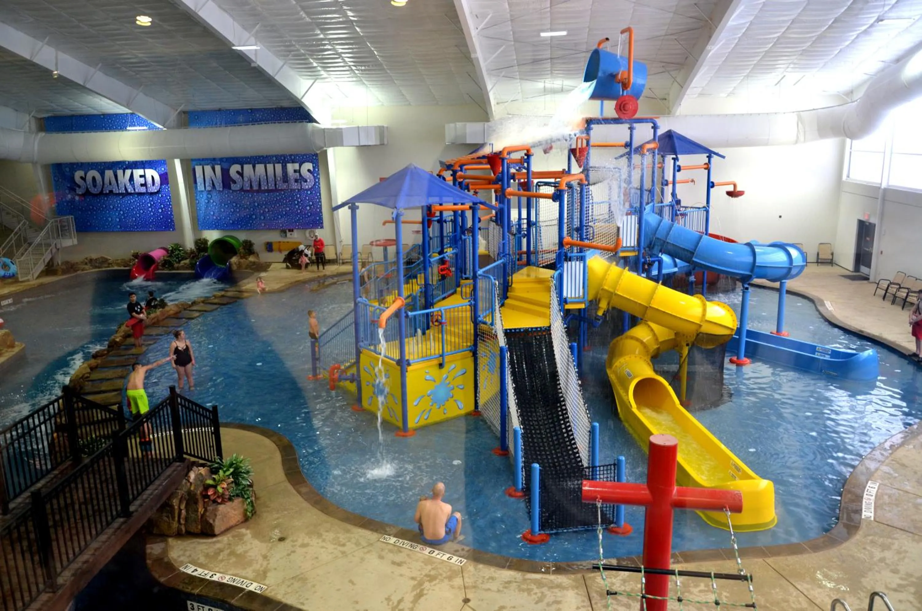 Aqua park in 7Clans Hotel & Resort