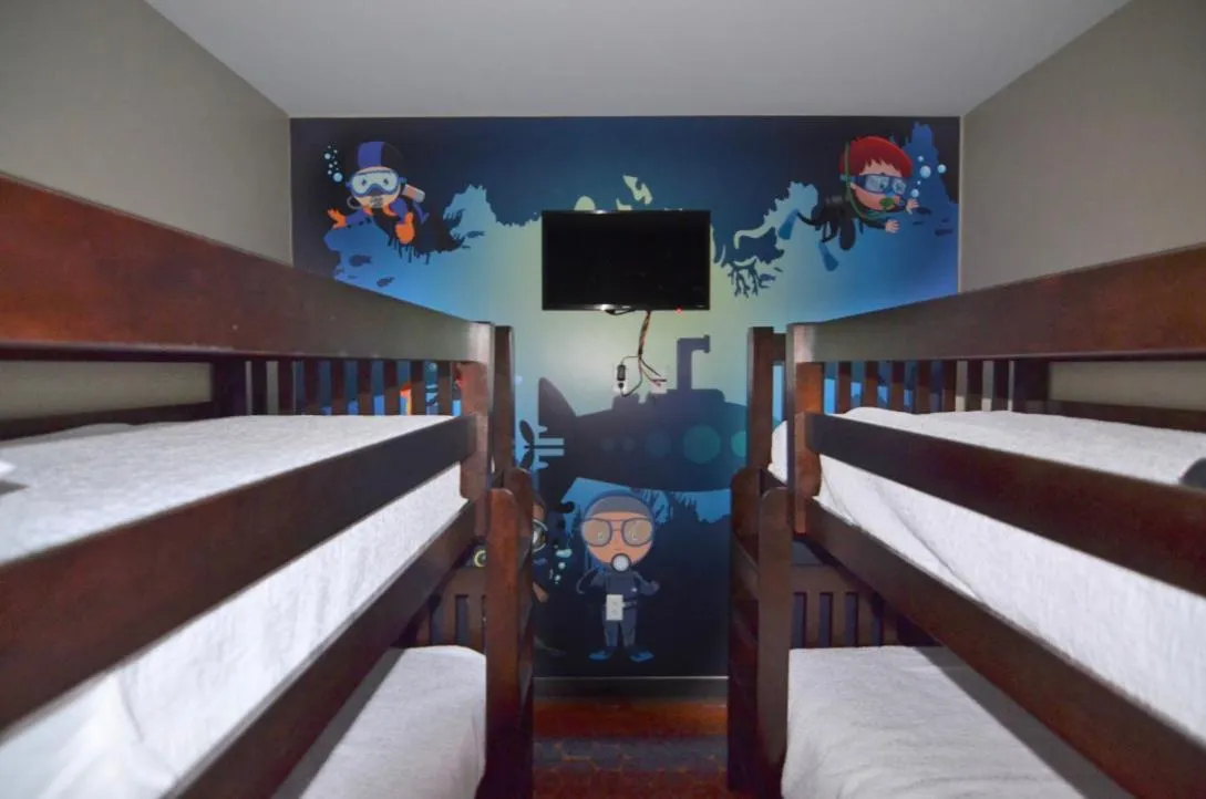 bunk bed, Bed in 7Clans Hotel & Resort