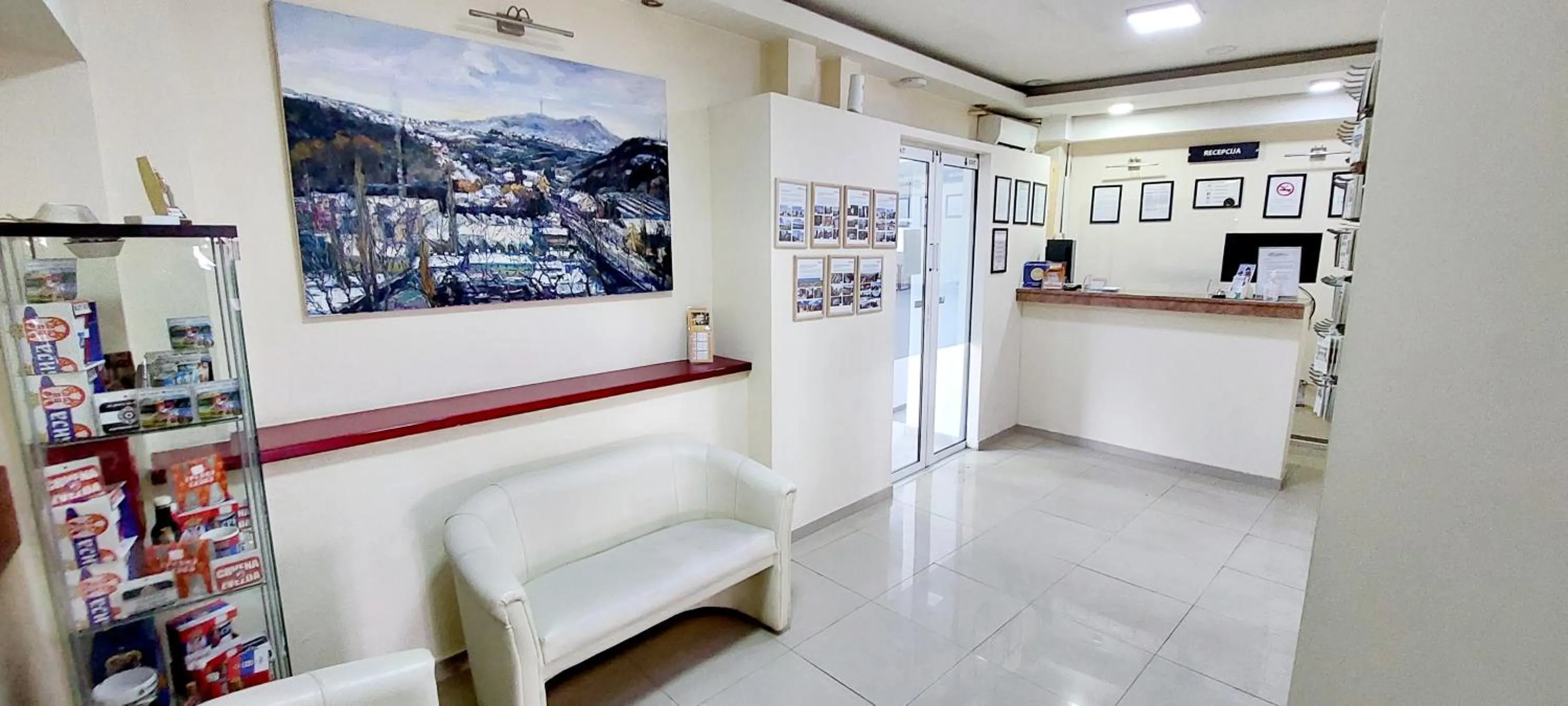 Lobby or reception in Hotel Villa Panorama