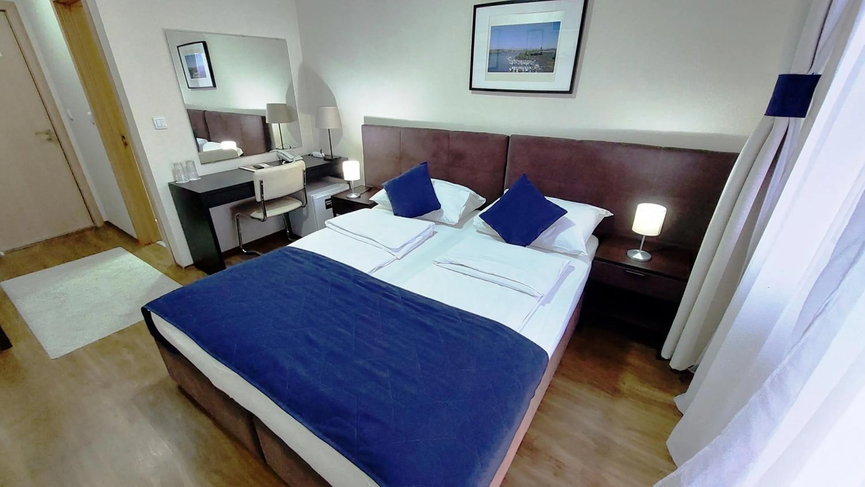 Bed in Hotel Villa Panorama