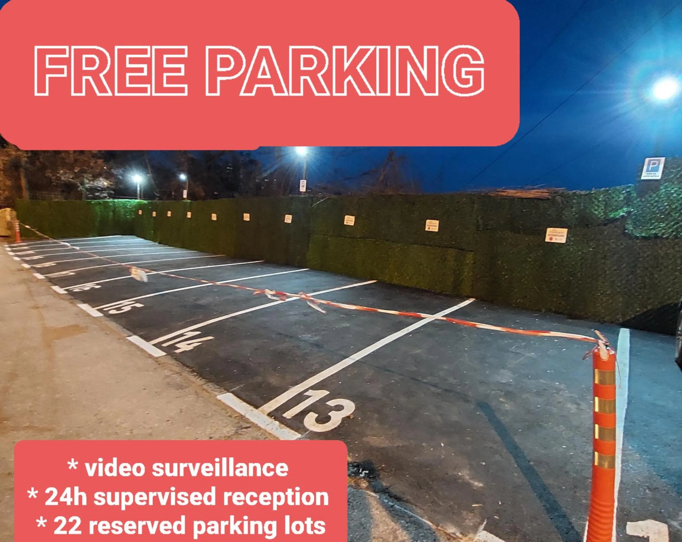 Parking in Hotel Villa Panorama