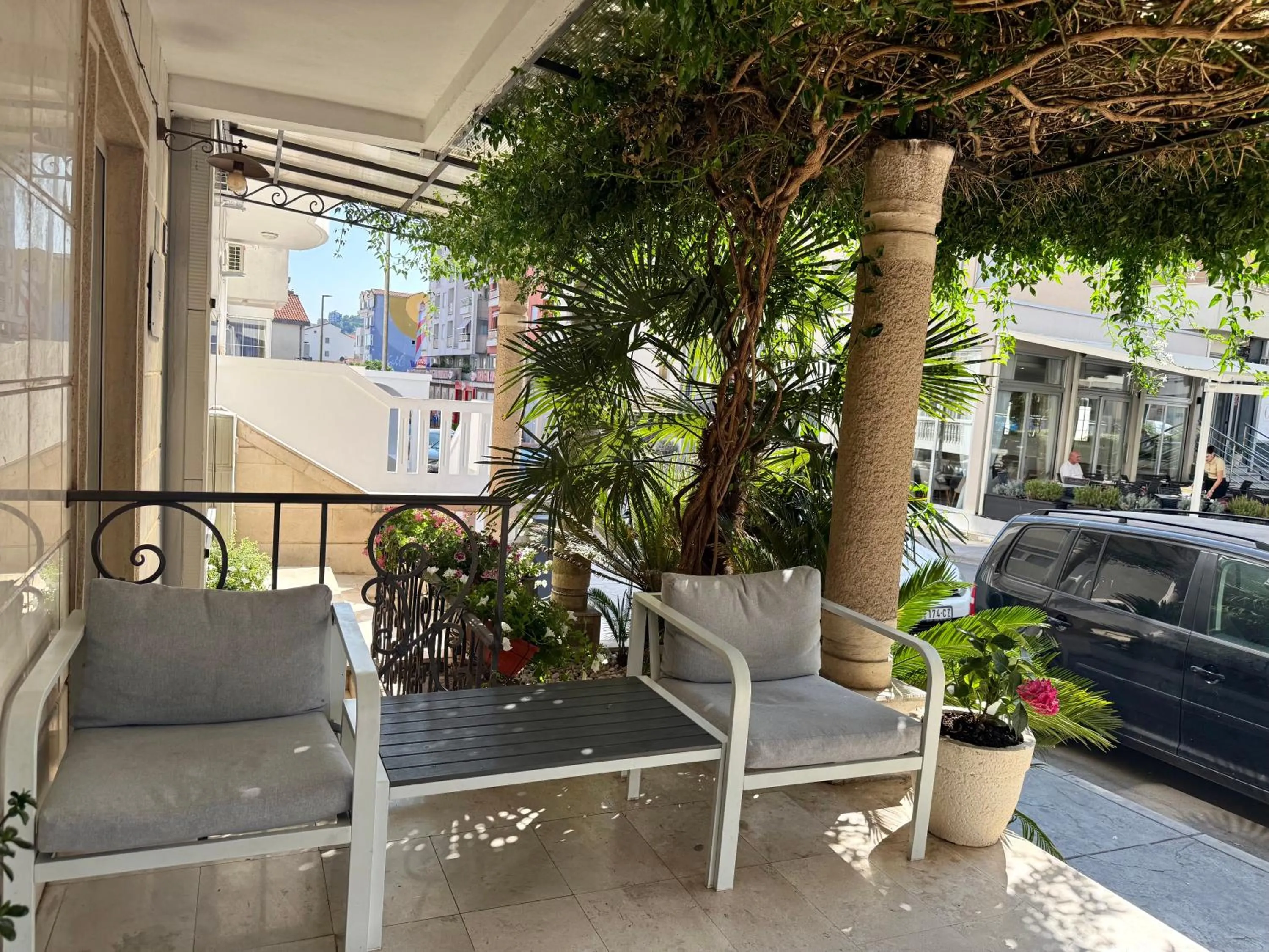 Patio in Villa Perla Di Mare Budva