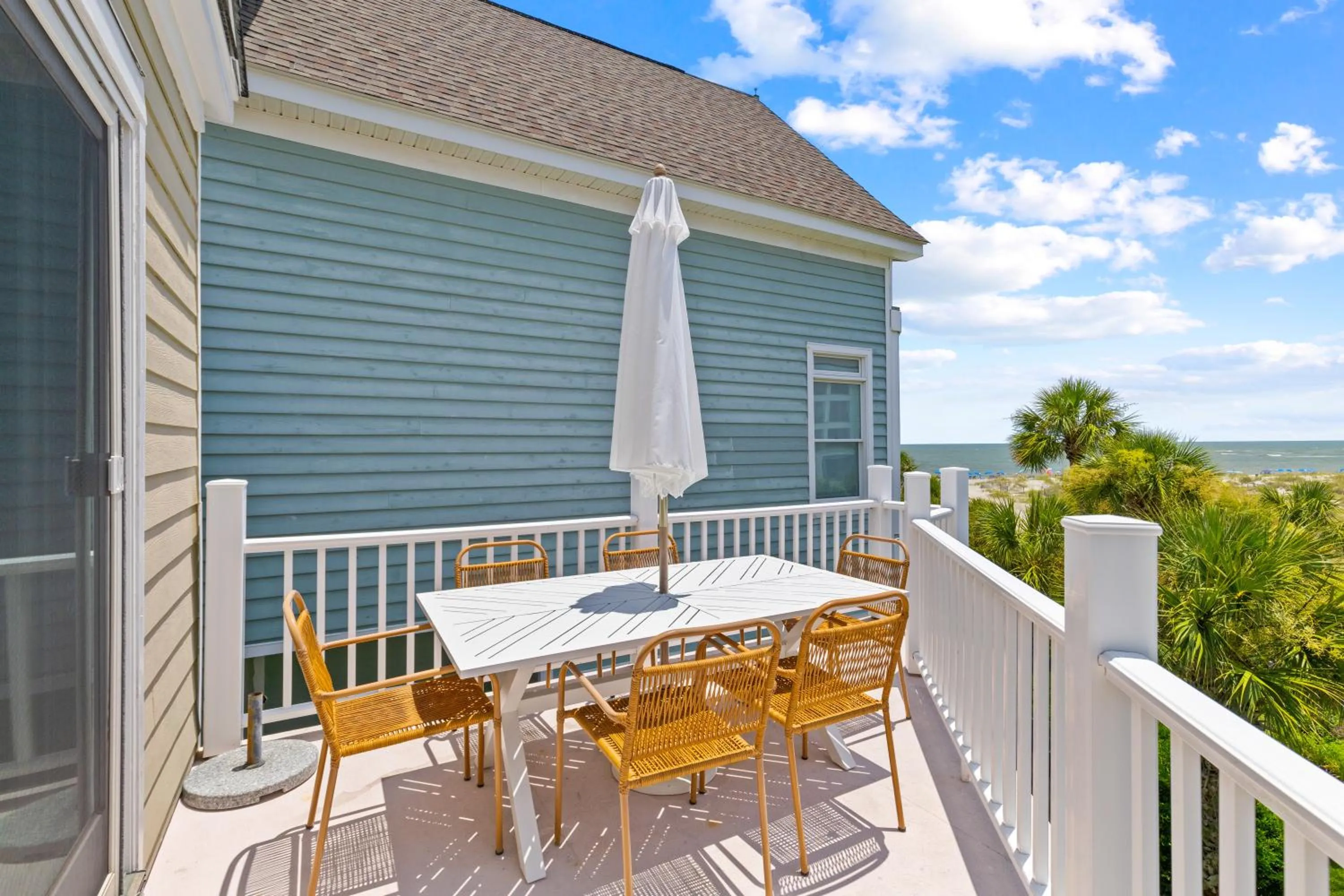 Balcony/Terrace in 3 Summer Dunes - Classic Ocean View Beach House!
