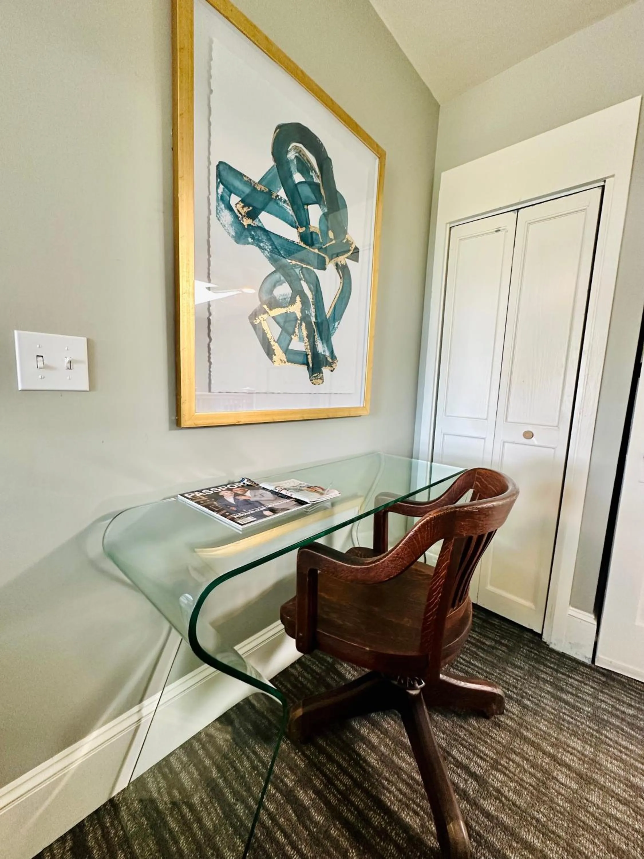 Seating area in Gifford House