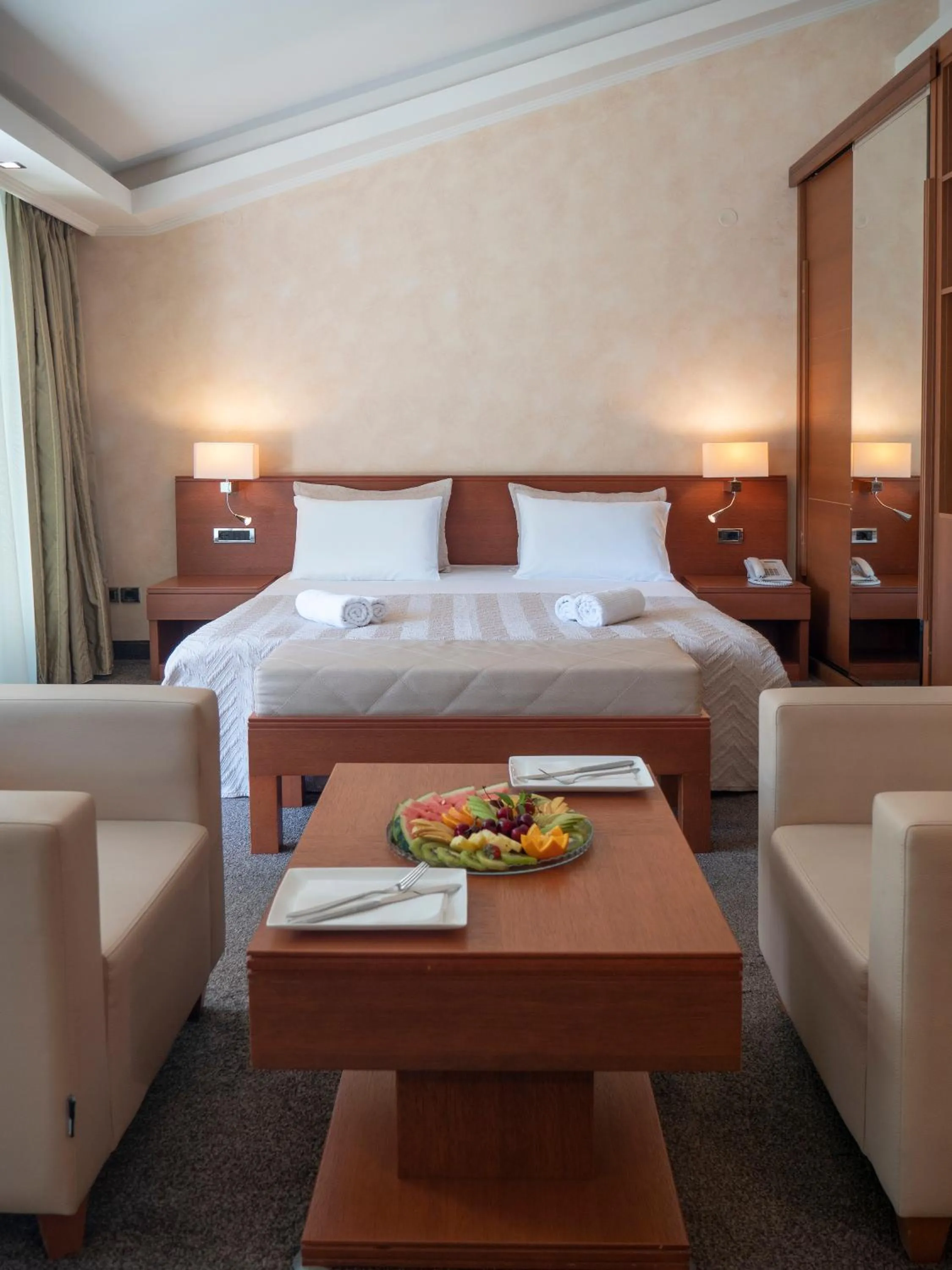 Bed in Monte Casa SPA & Wellness