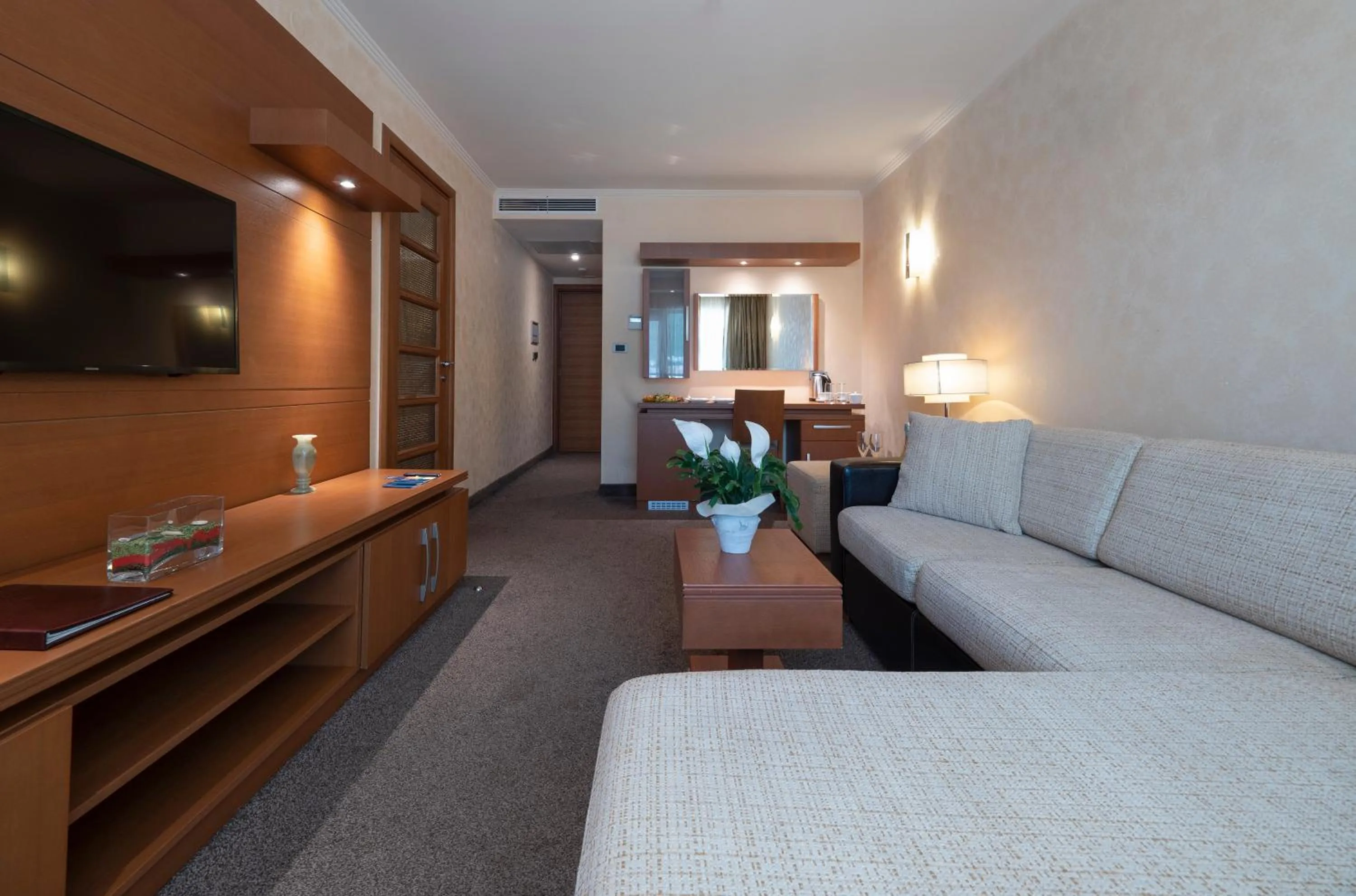 Bed in Monte Casa SPA & Wellness