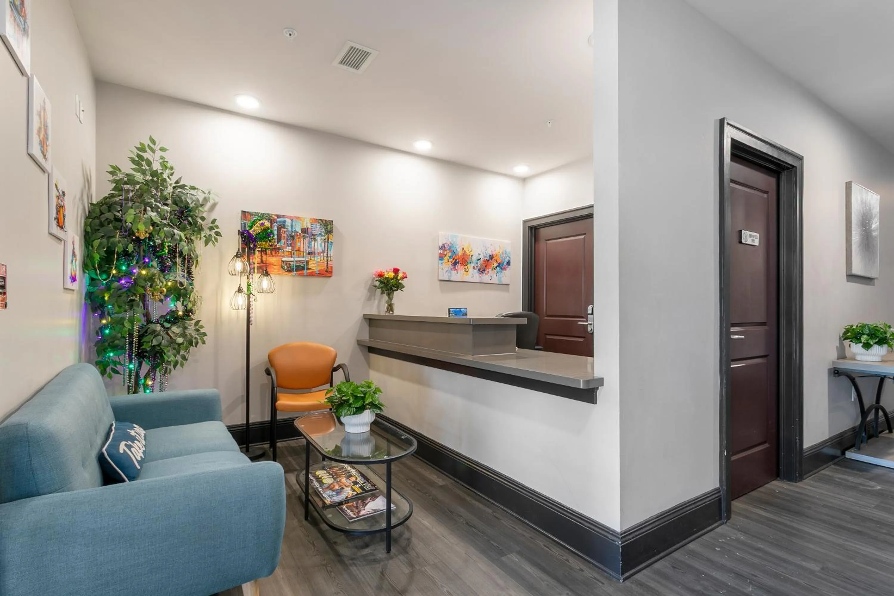 Lobby or reception in Bywater Suite Hotel