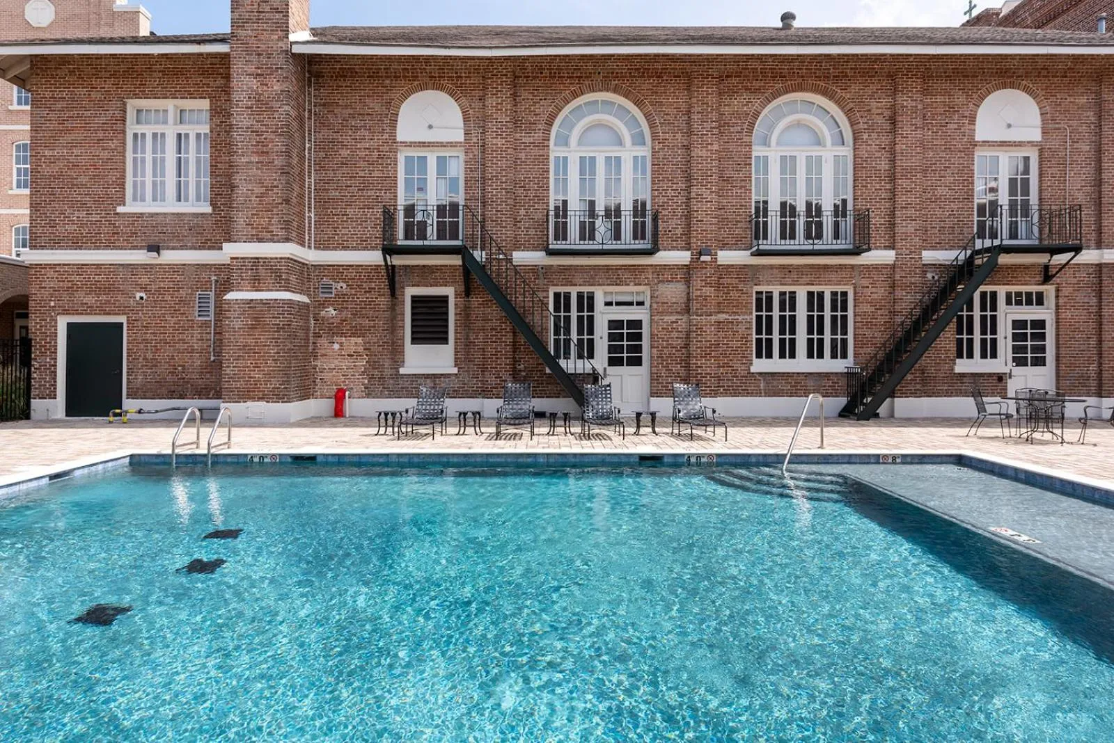 Swimming pool in Holy Angels Bywater Hotel and Residences