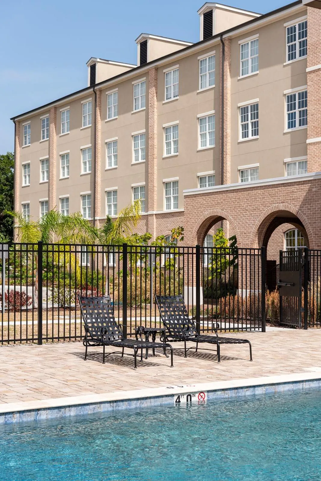 Swimming pool in Holy Angels Bywater Hotel and Residences
