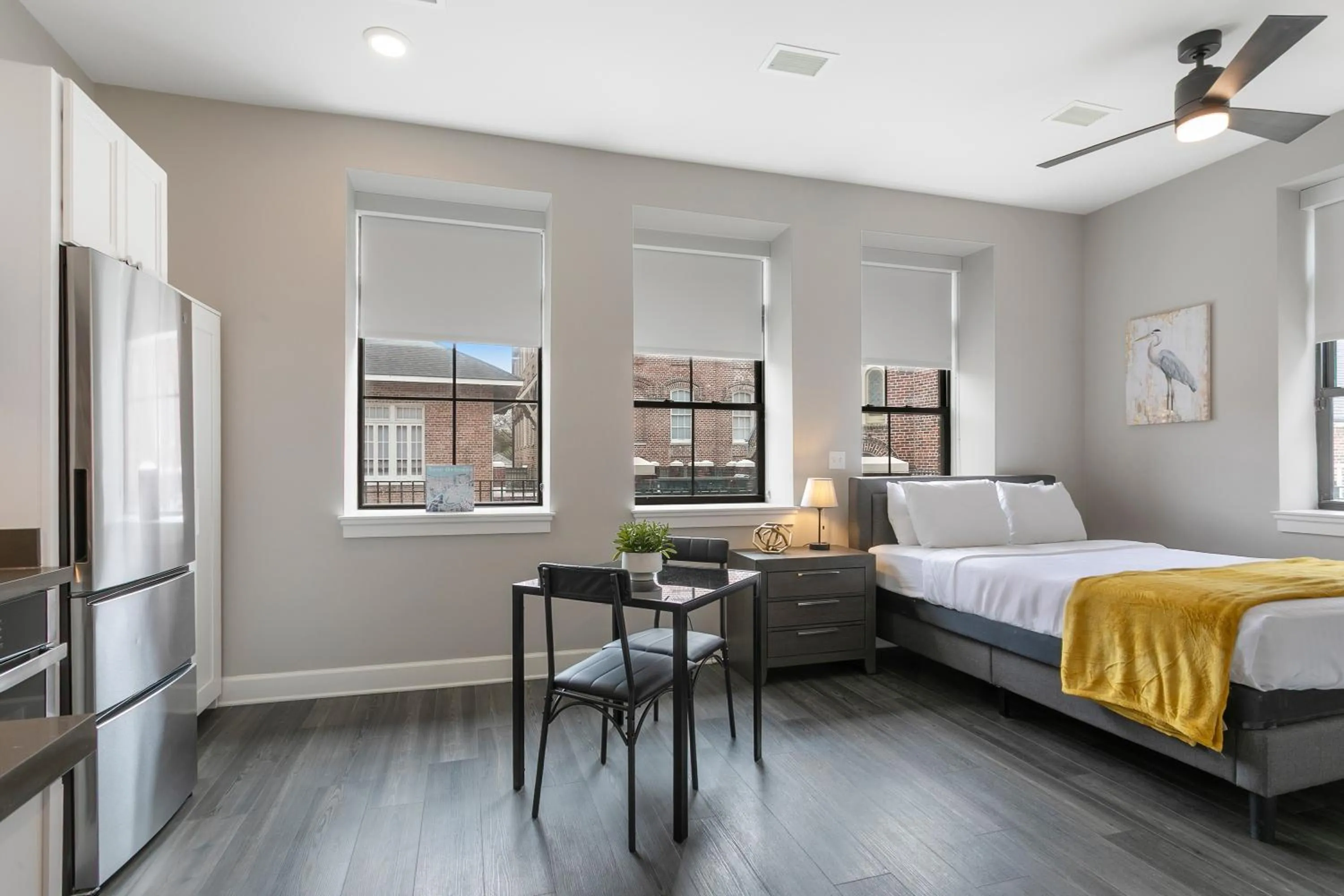 Bed in Bywater Suite Hotel