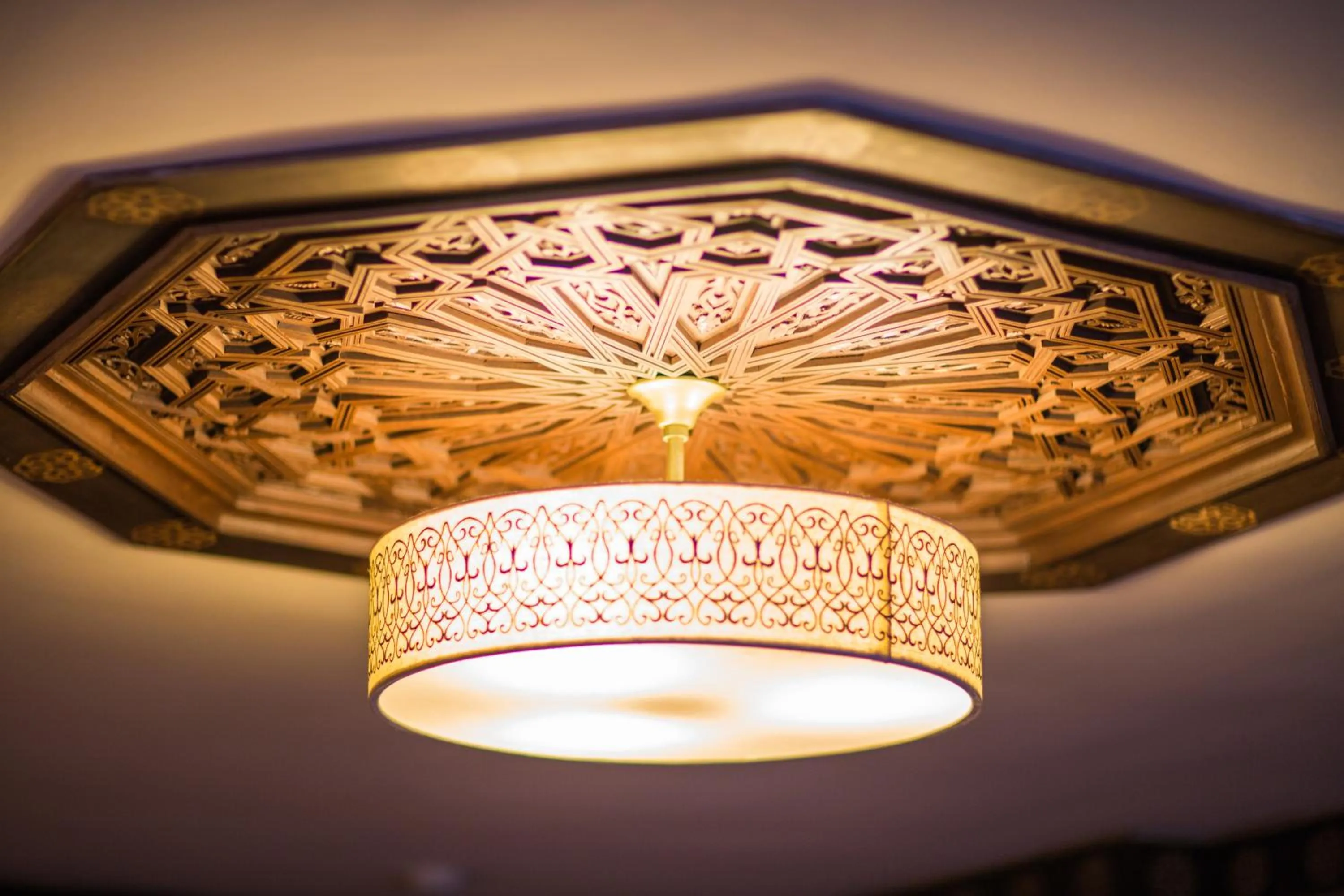 Decorative detail in Riad Mimouna